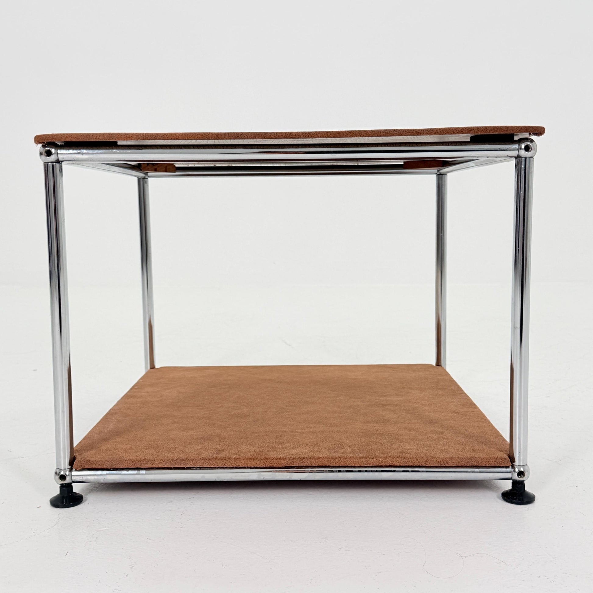 Mid Century USM Haller Side Table by Fritz Haller, 1970s
