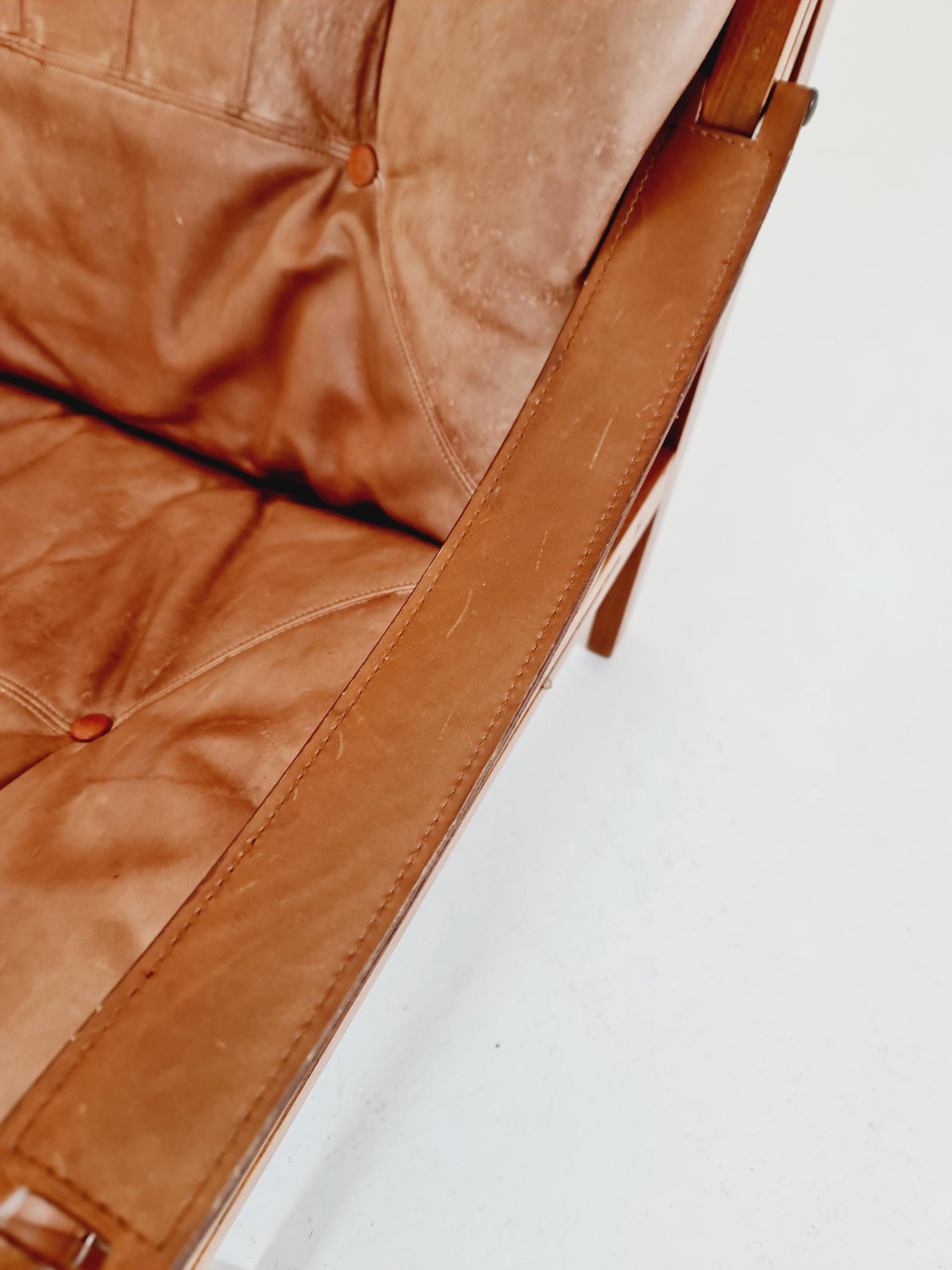 Mid-century Hunter chair by Torbjorn Afdal for Bruksbo 1960s