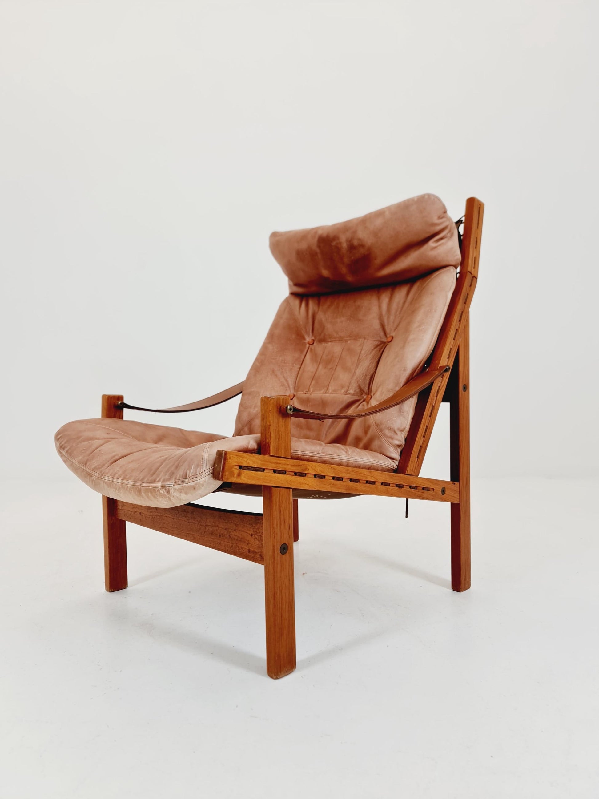 Mid-century Hunter chair by Torbjorn Afdal for Bruksbo 1960s