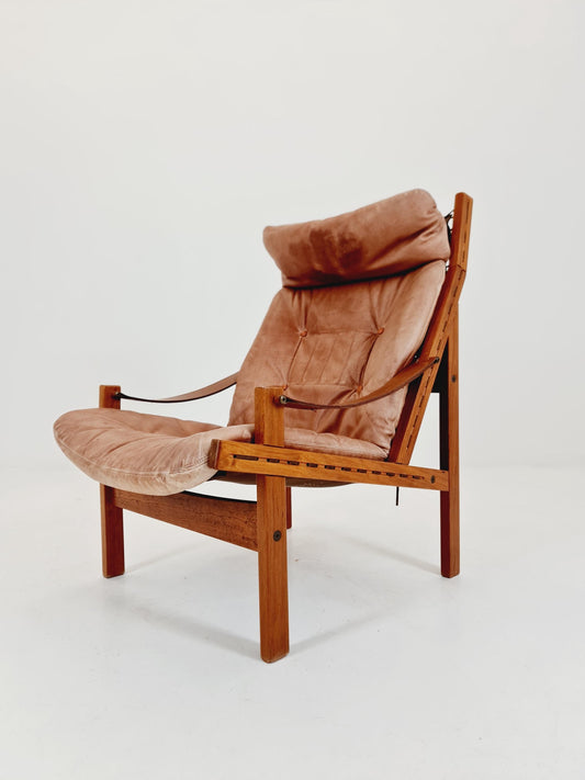 Mid-century Hunter chair by Torbjorn Afdal for Bruksbo 1960s