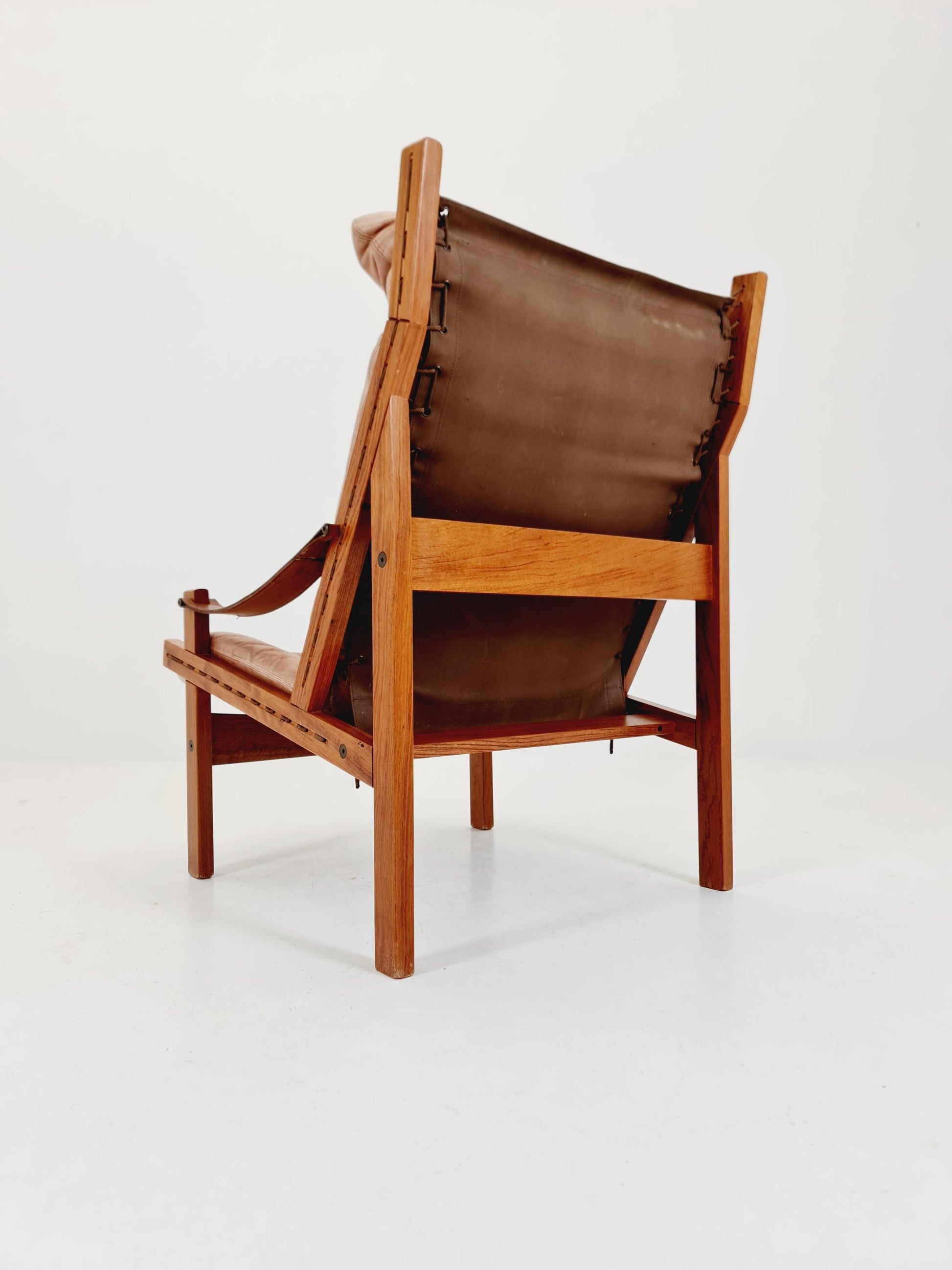 Mid-century Hunter chair by Torbjorn Afdal for Bruksbo 1960s