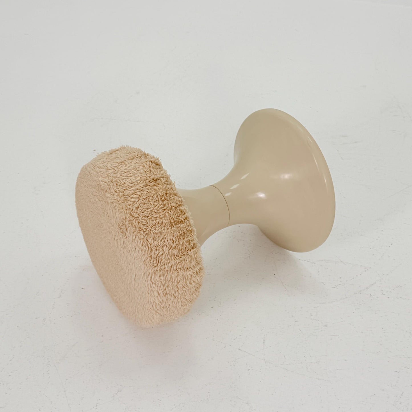 Mid century Space age beige Emsa Tulip stool Germany 1970s