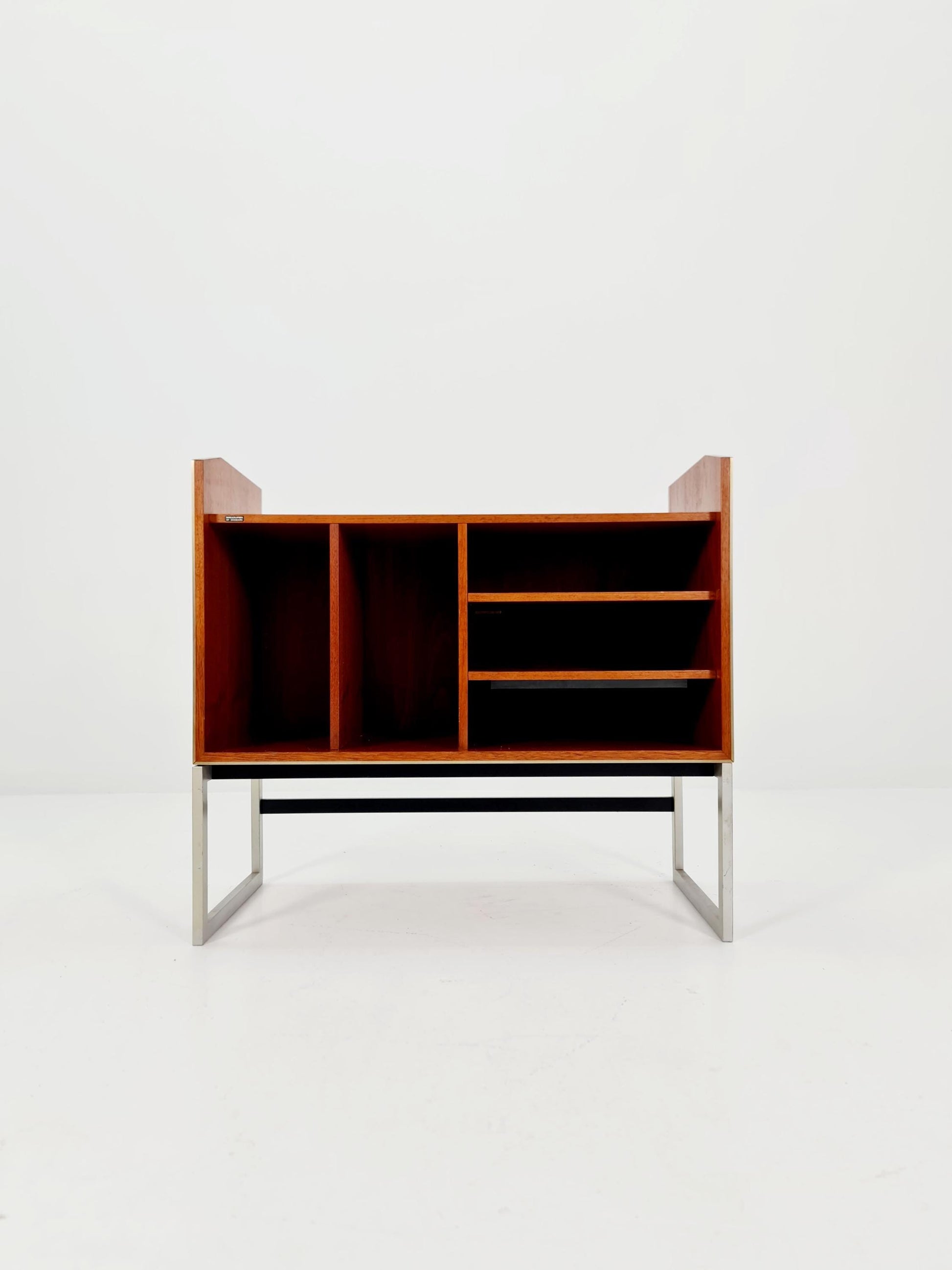 Mid century Danish teak hallway cabinet, Record cabinet By Bang &Olufsen 1960s