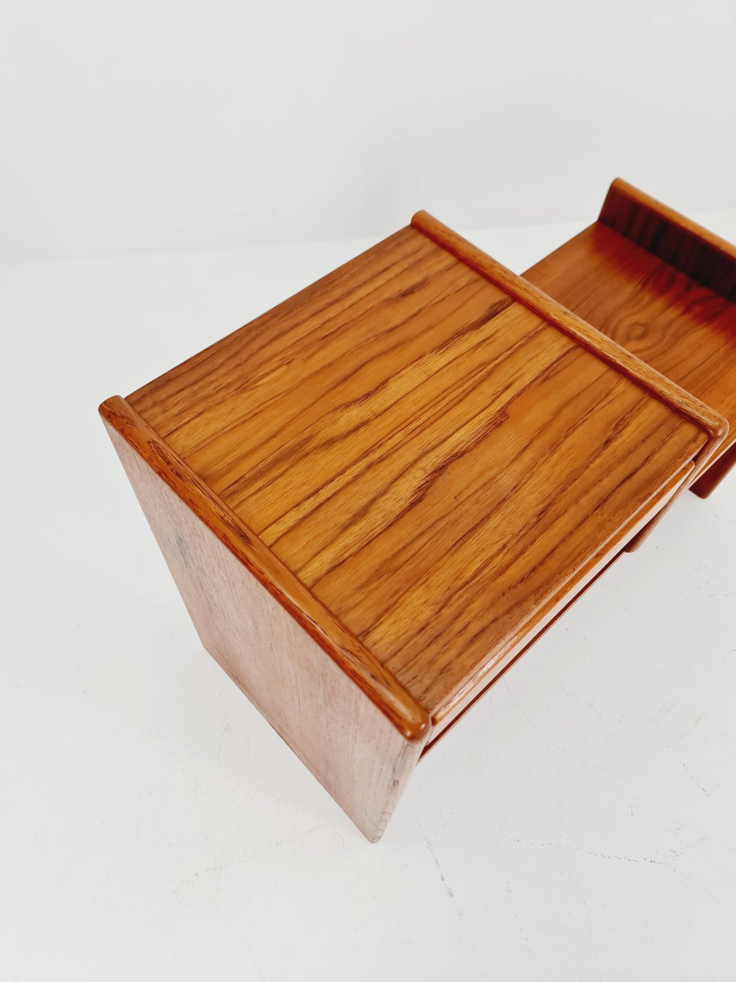 Danish teak telefon table/ hallway table By Bornholm Möbelfabrik, 1960s