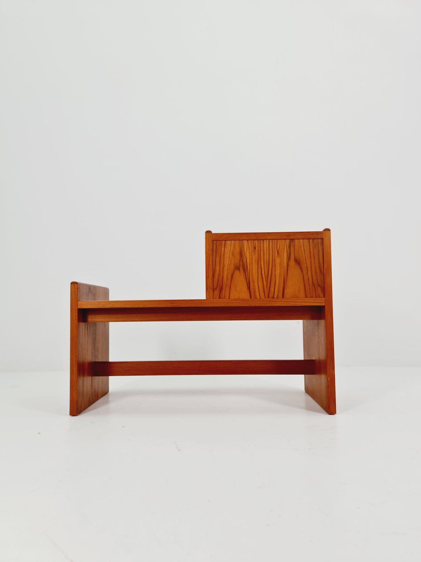 Danish teak telefon table/ hallway table By Bornholm Möbelfabrik, 1960s
