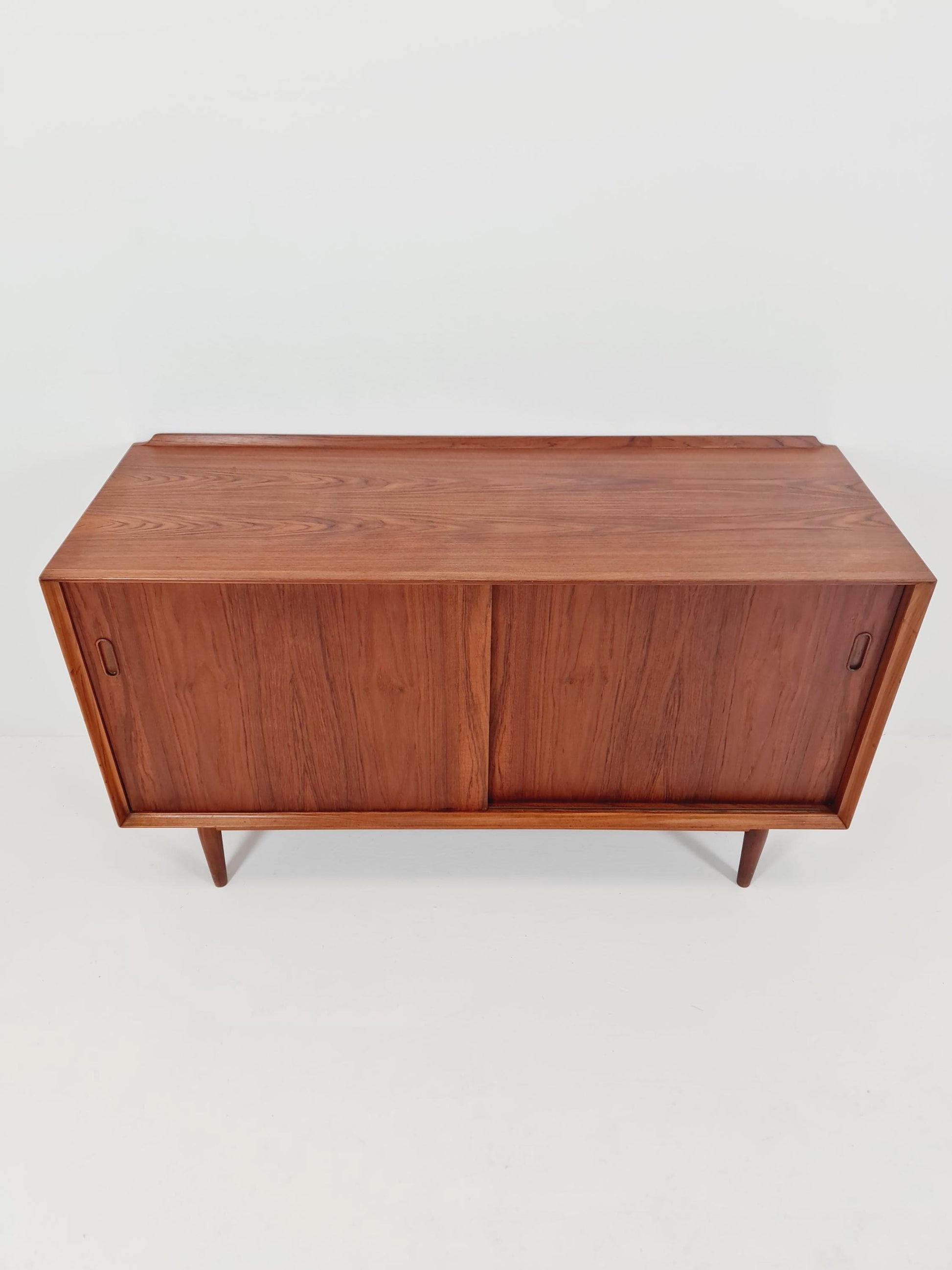 Rare Mid century Dansih Teak Sideboard with Revolving doors by Arne Vodder for Sebast , 1960s