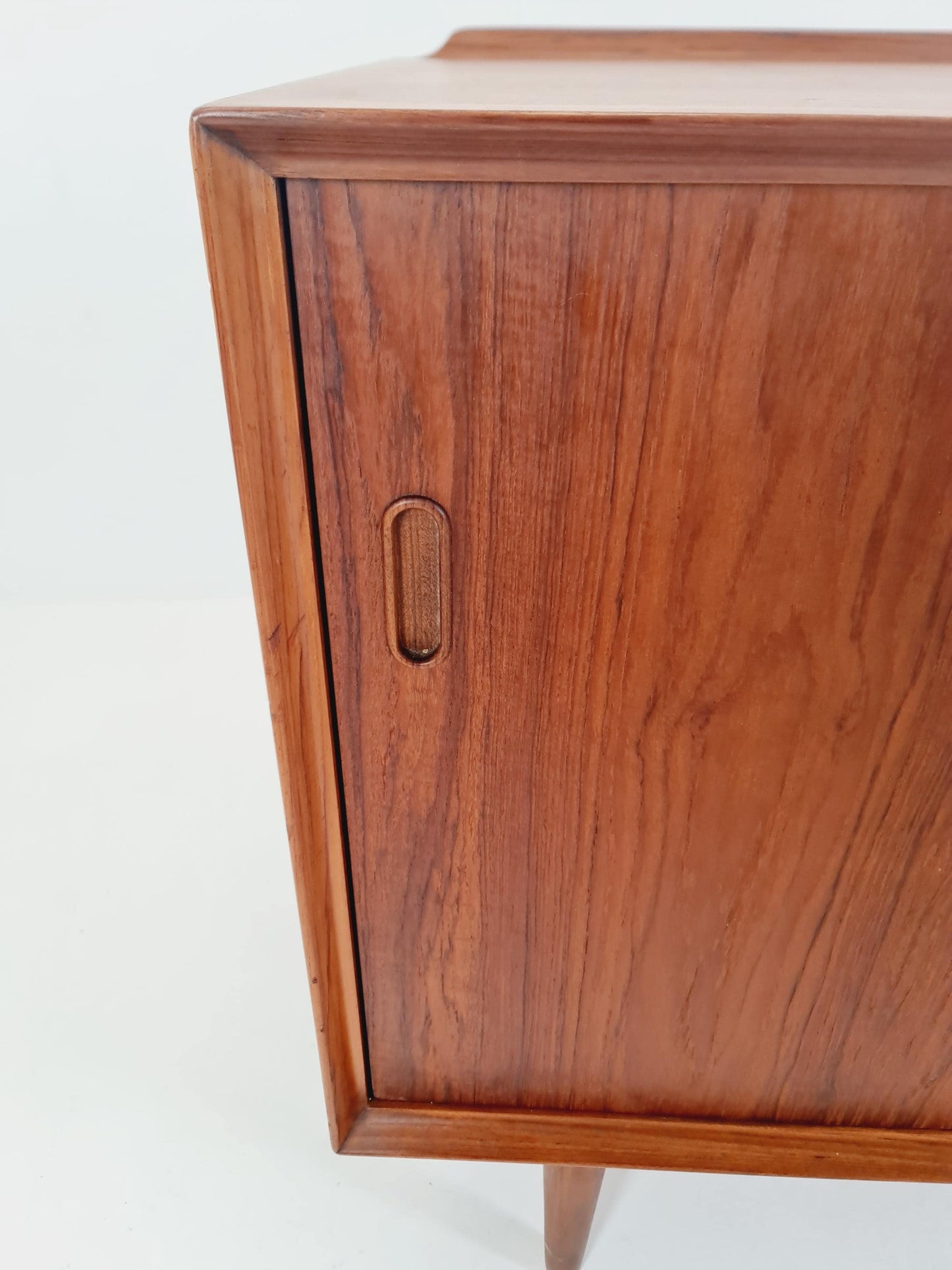 Rare Mid century Dansih Teak Sideboard with Revolving doors by Arne Vodder for Sebast , 1960s