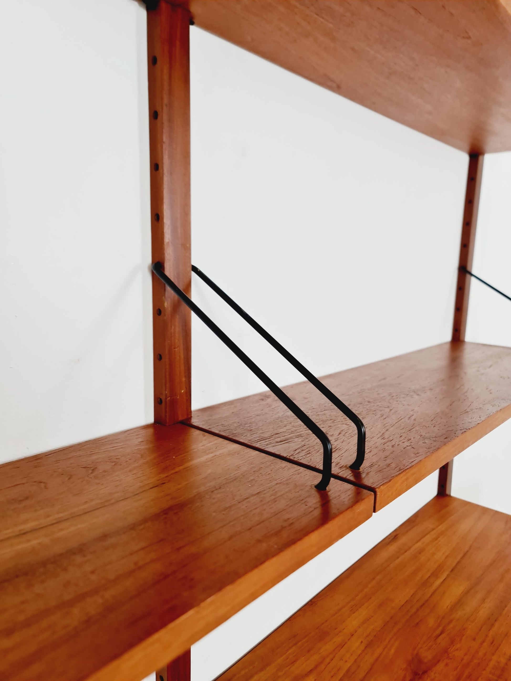 Mid century Danish Teak Wall Unit by Poul Cadovius for Cado, Denmark, 1960s