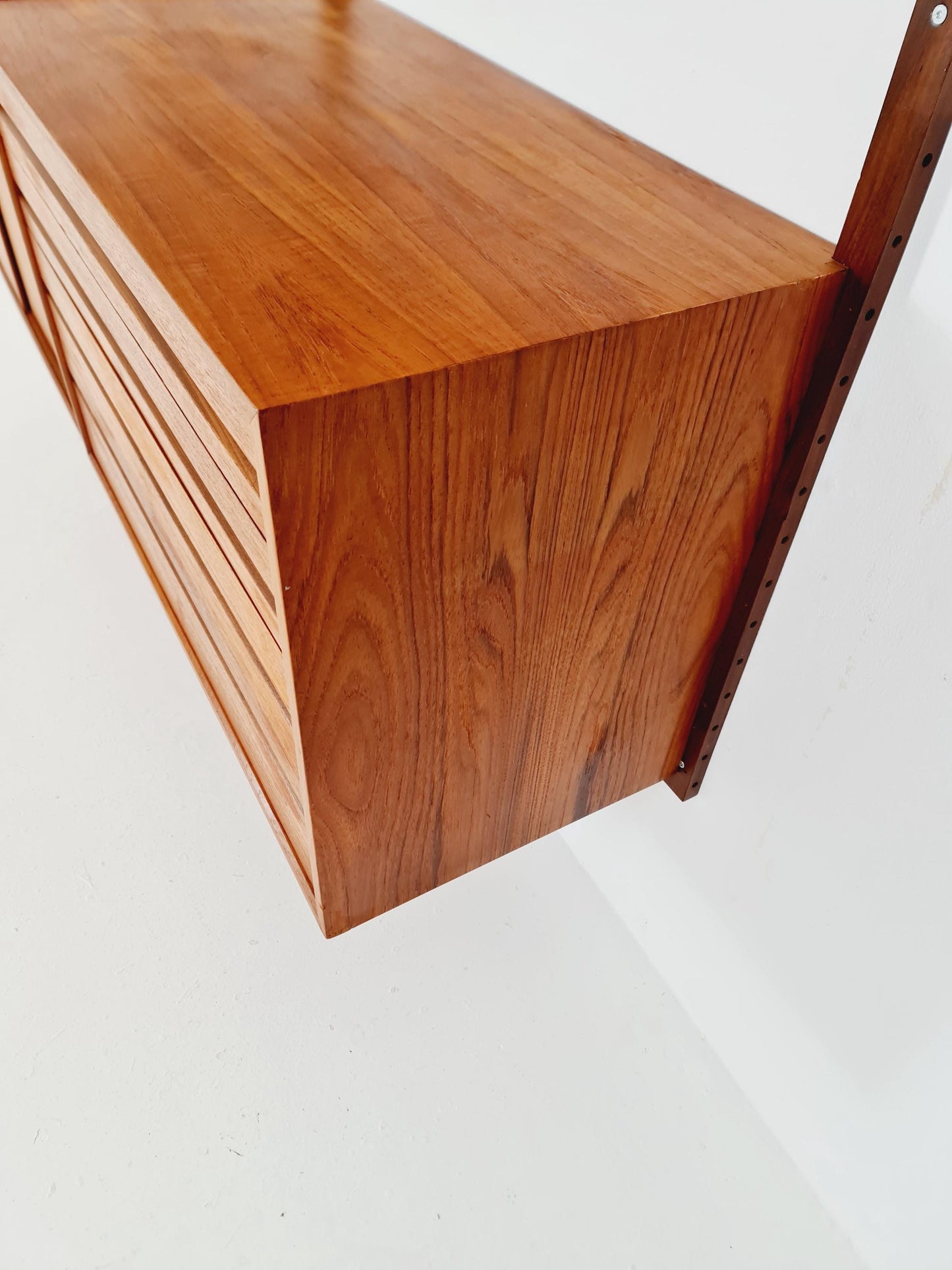 Mid century Danish Teak Wall Unit by Poul Cadovius for Cado, Denmark, 1960s