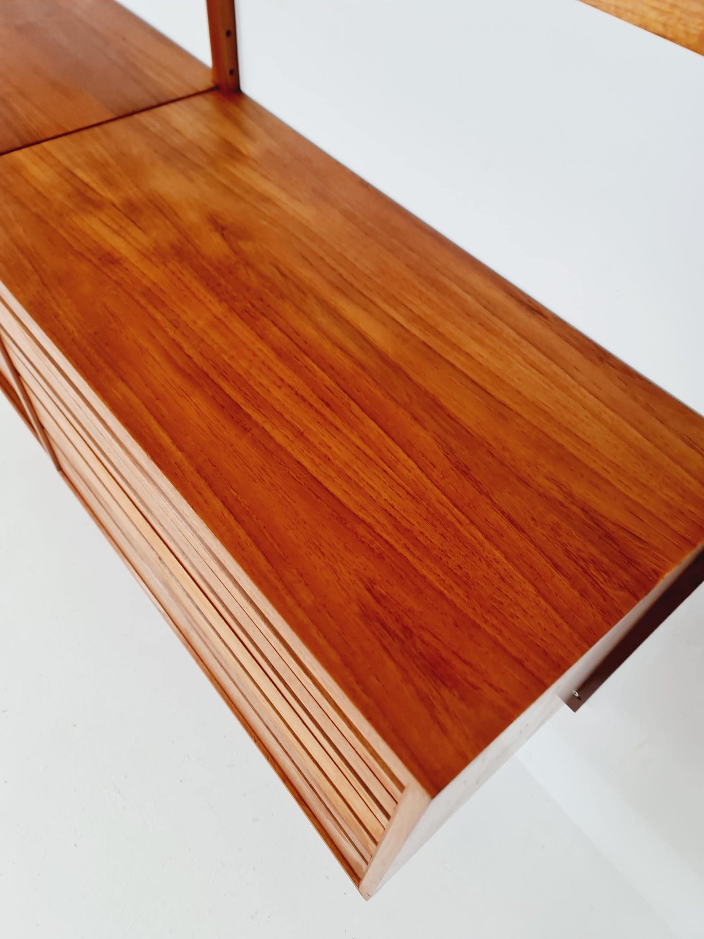 Mid century Danish Teak Wall Unit by Poul Cadovius for Cado, Denmark, 1960s