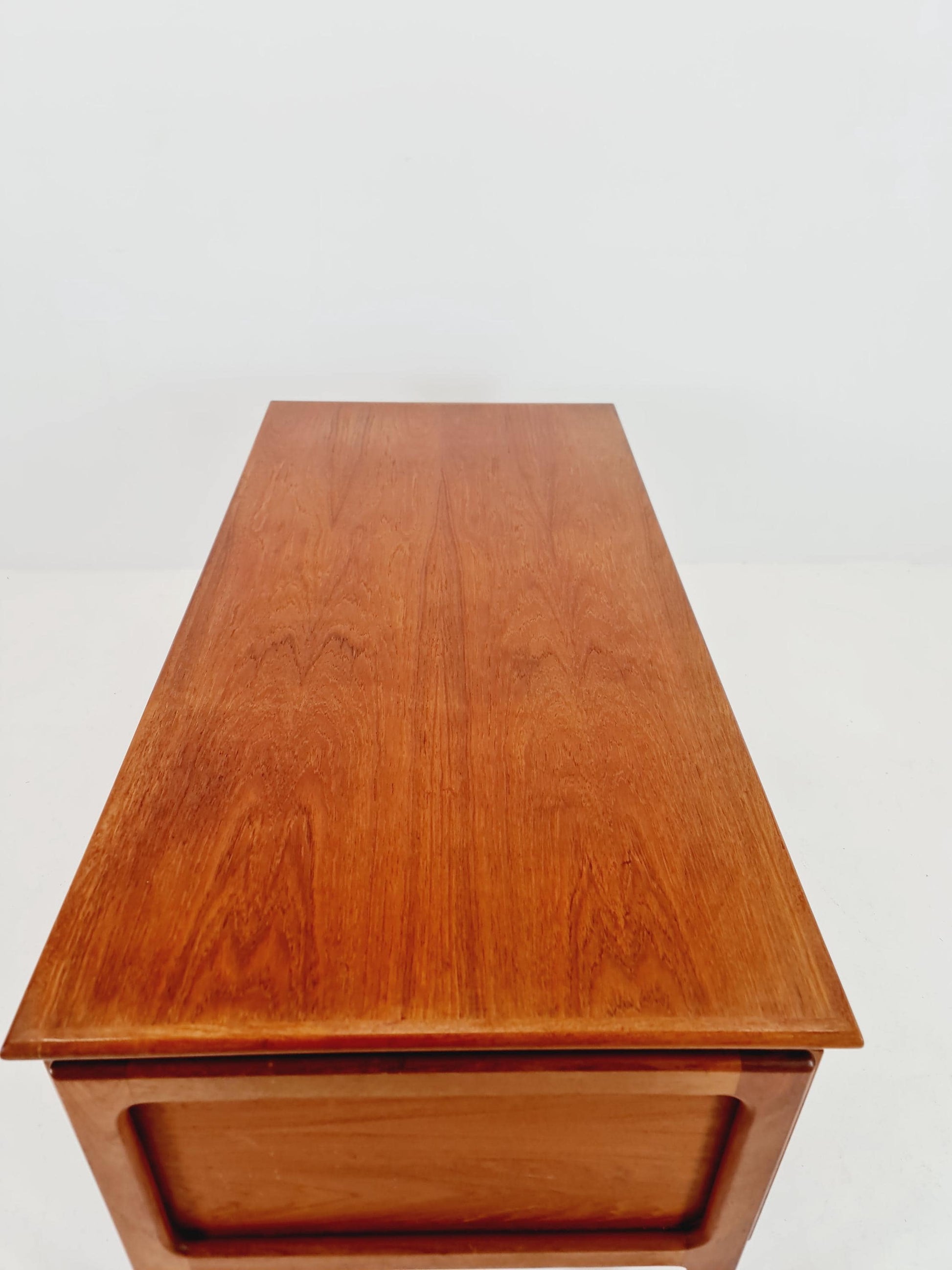 Danish teak Freestanding desk by C.V , Denmark, 1960s