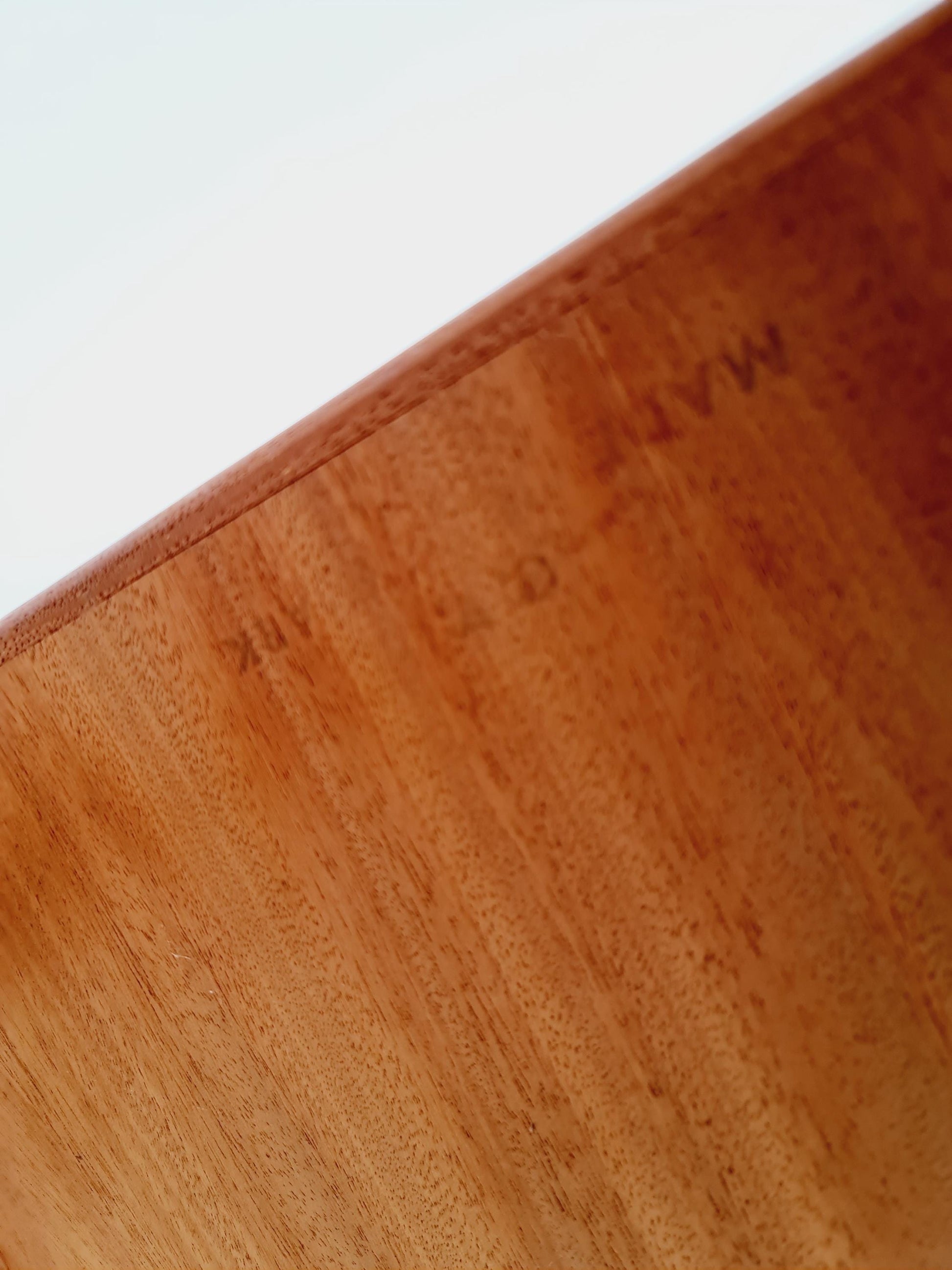 Danish teak Freestanding desk by C.V , Denmark, 1960s