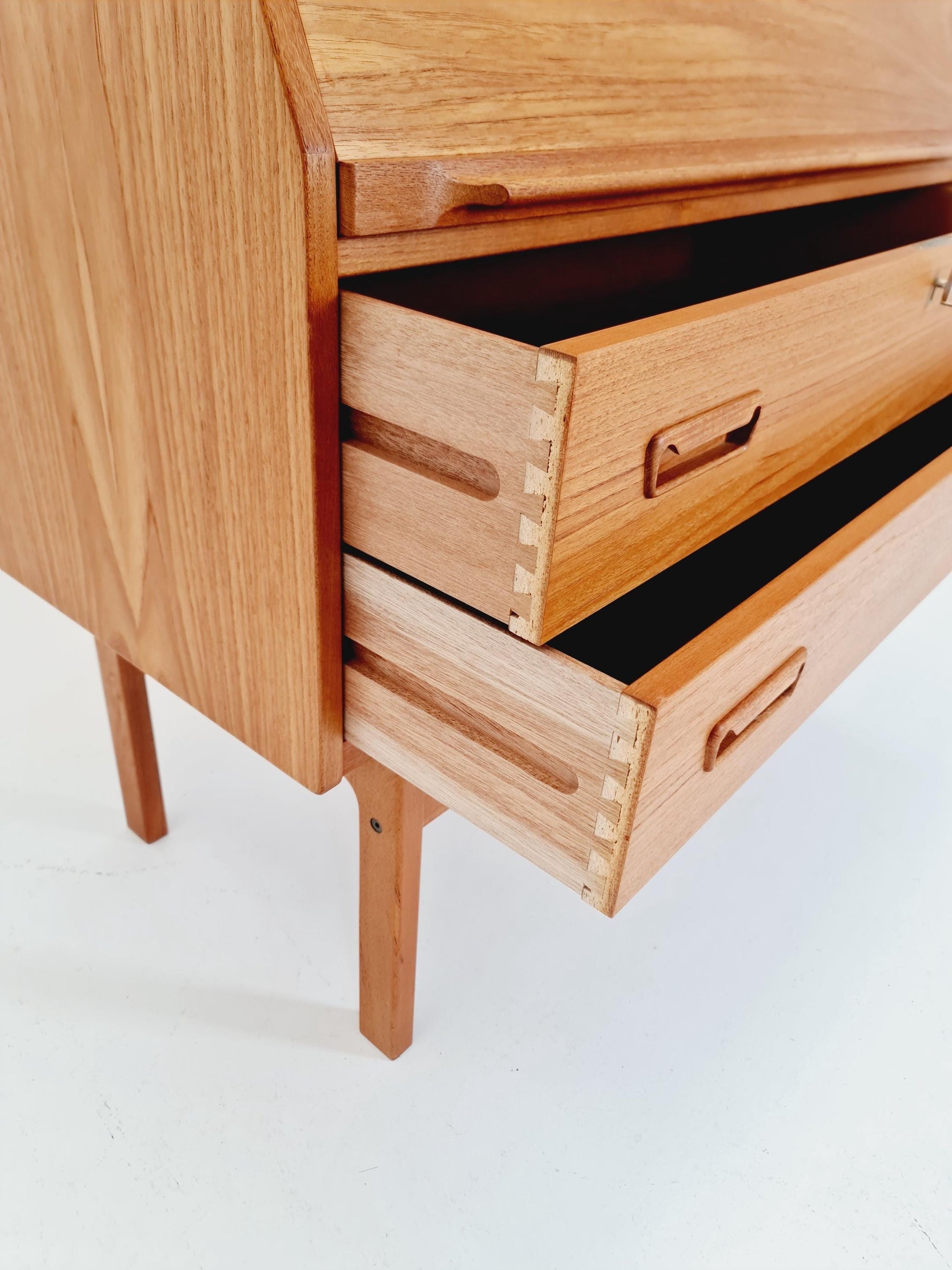 Rare Midcentury Danish vintage teak secretary,By Arne Wahl Iversen, 1960s