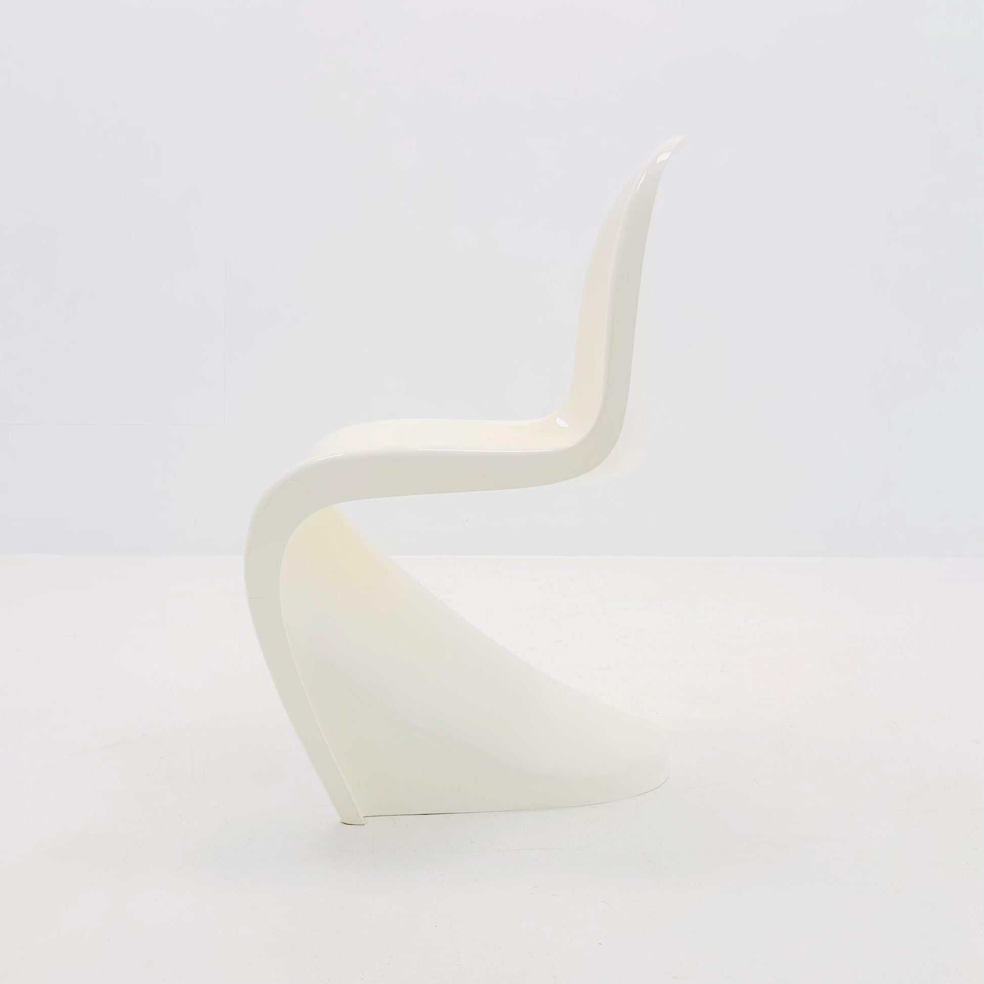 RARE Edition White Panton Chair by Verner Panton for Herman Miller, 1968 | Iconic Space-Age Design fiberglass