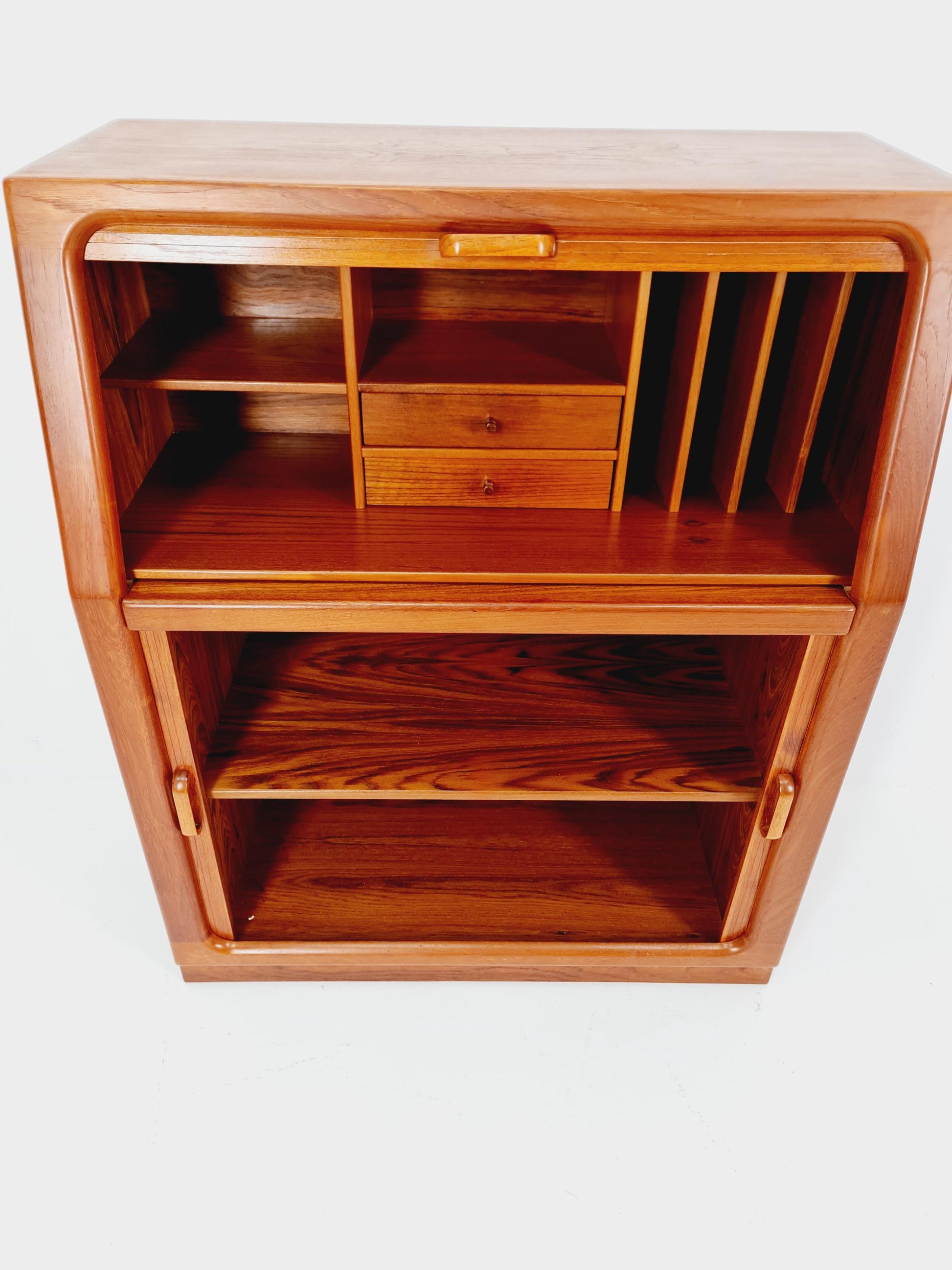 Midcentury Danish Teak vintage Secretary by E.Glasdam Jemsem for Vantinge Möbel industri 1970s