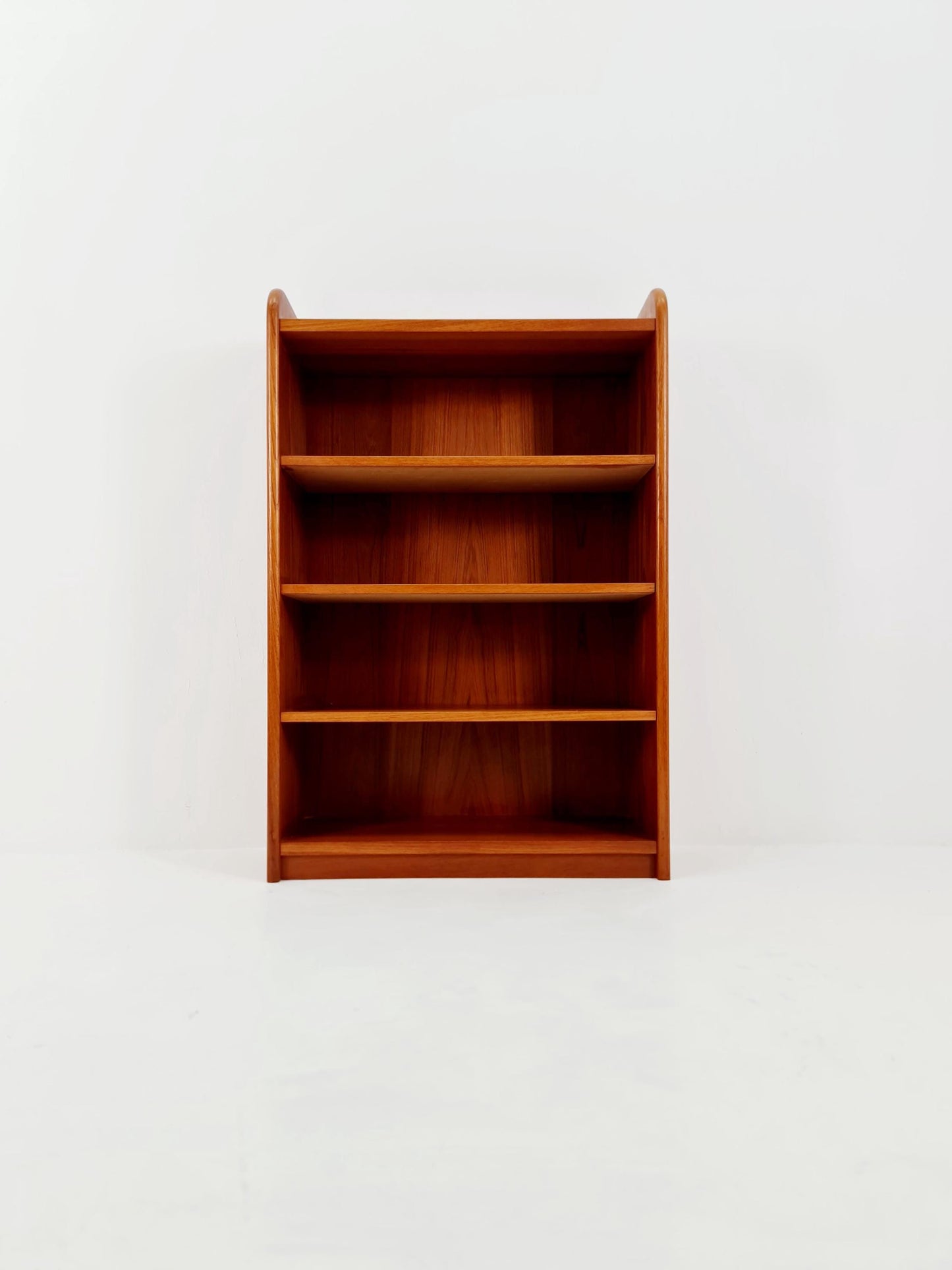 Danish freestanding vintage bookshelf system/ book case teak, Bornholm 1970s
