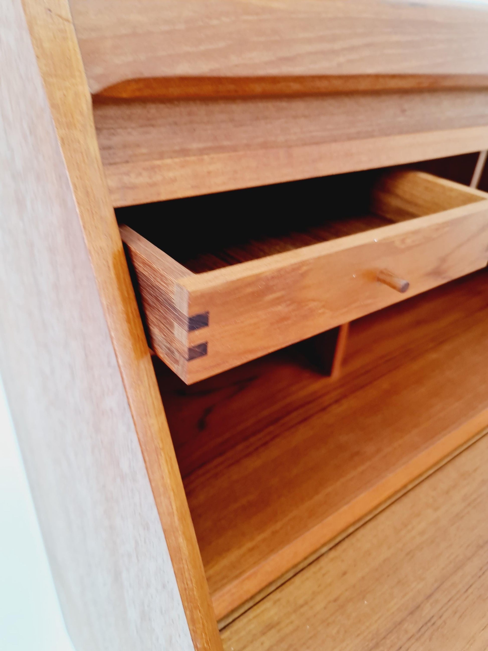 Midcentury Danish vintage Secretary /Make up by Dyrlund, 1960s
