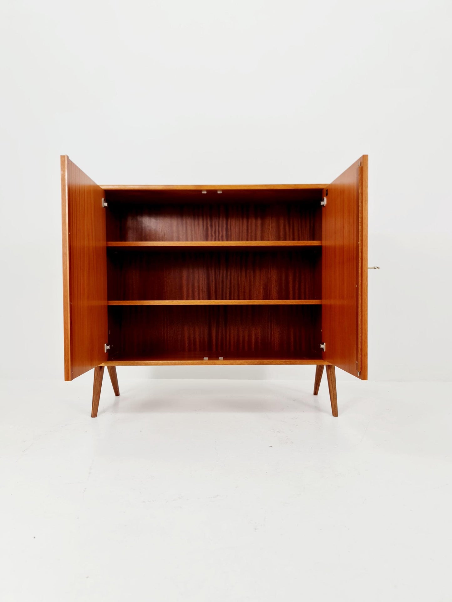 Vintage teak danish cabinet book case,By WK Möbel 1960s