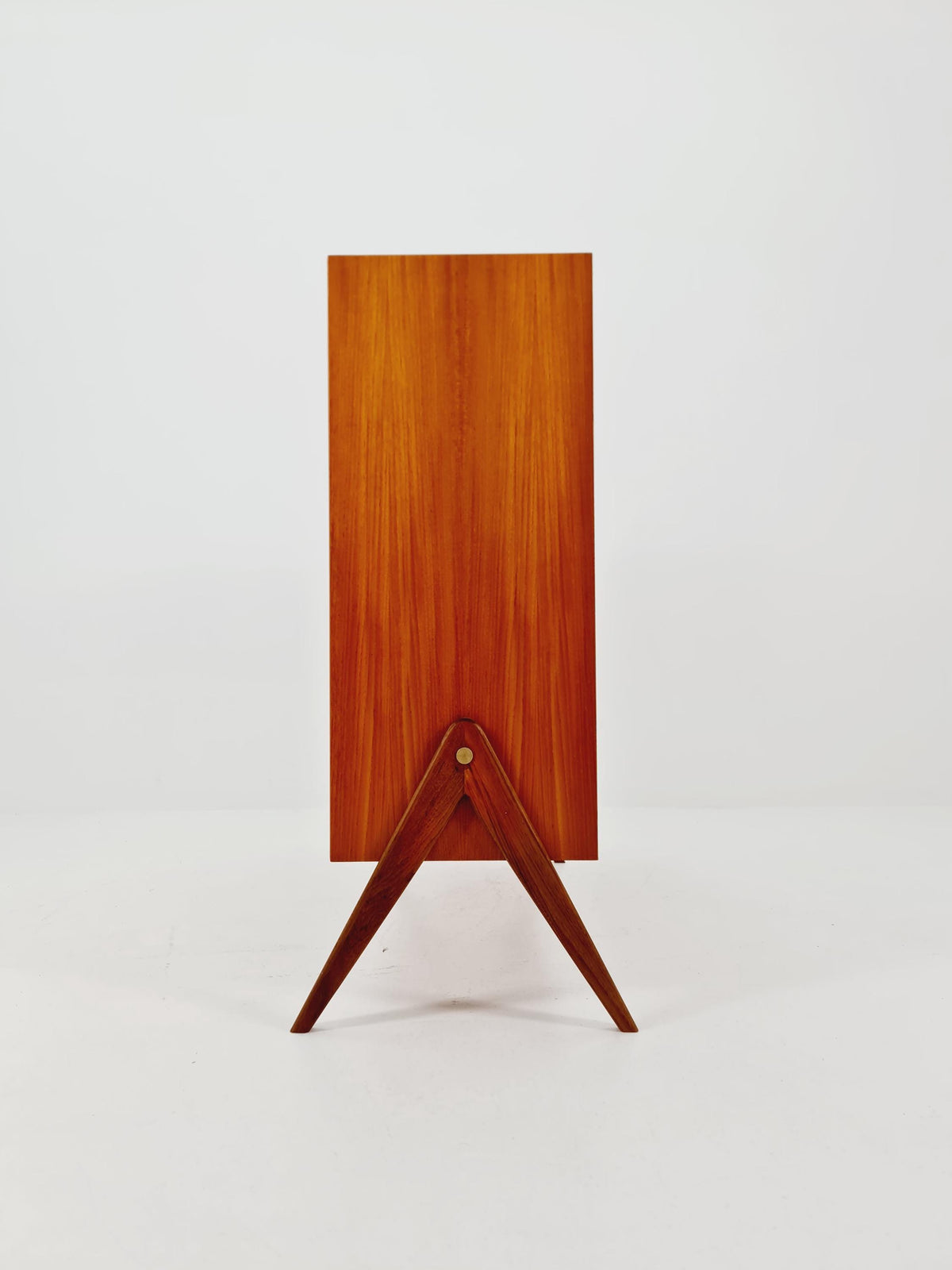 Vintage teak danish cabinet book case,By WK Möbel 1960s