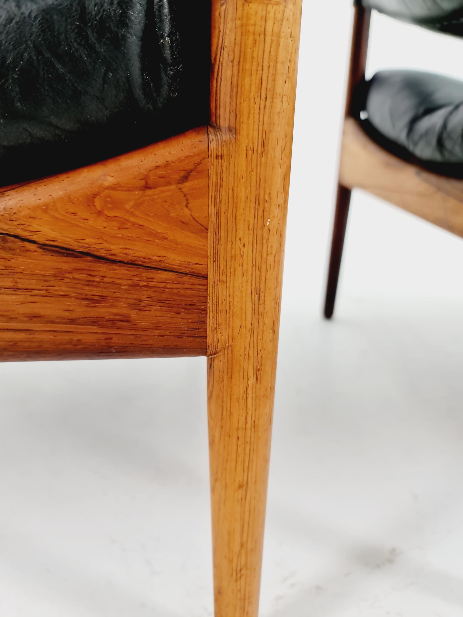 Mid-Century Rosewood Arm Chair by Christian Vedel “Modus” for Willadsen Møbelfabrik, 1960s Set of 2