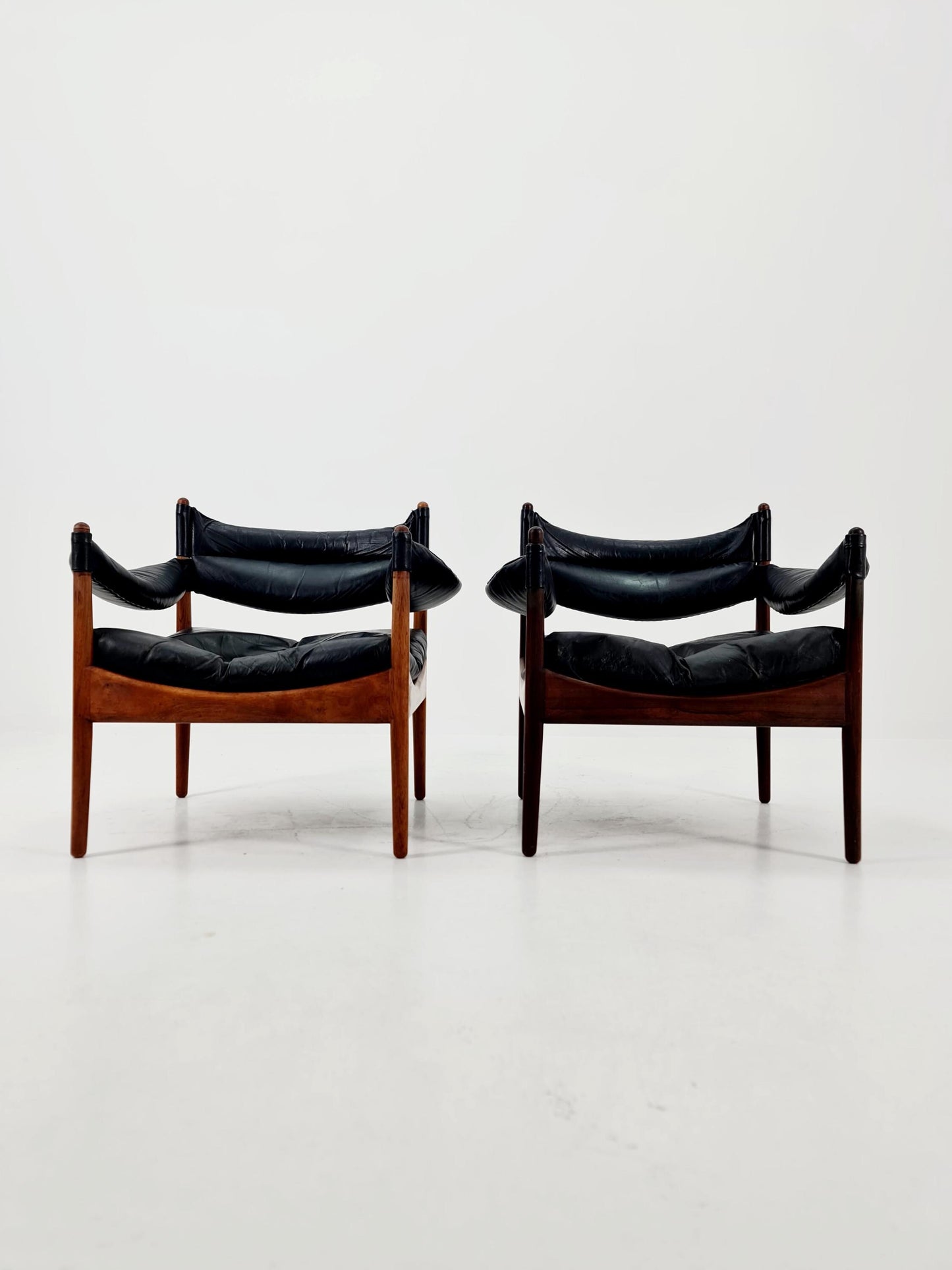 Mid-Century Rosewood Arm Chair by Christian Vedel “Modus” for Willadsen Møbelfabrik, 1960s Set of 2