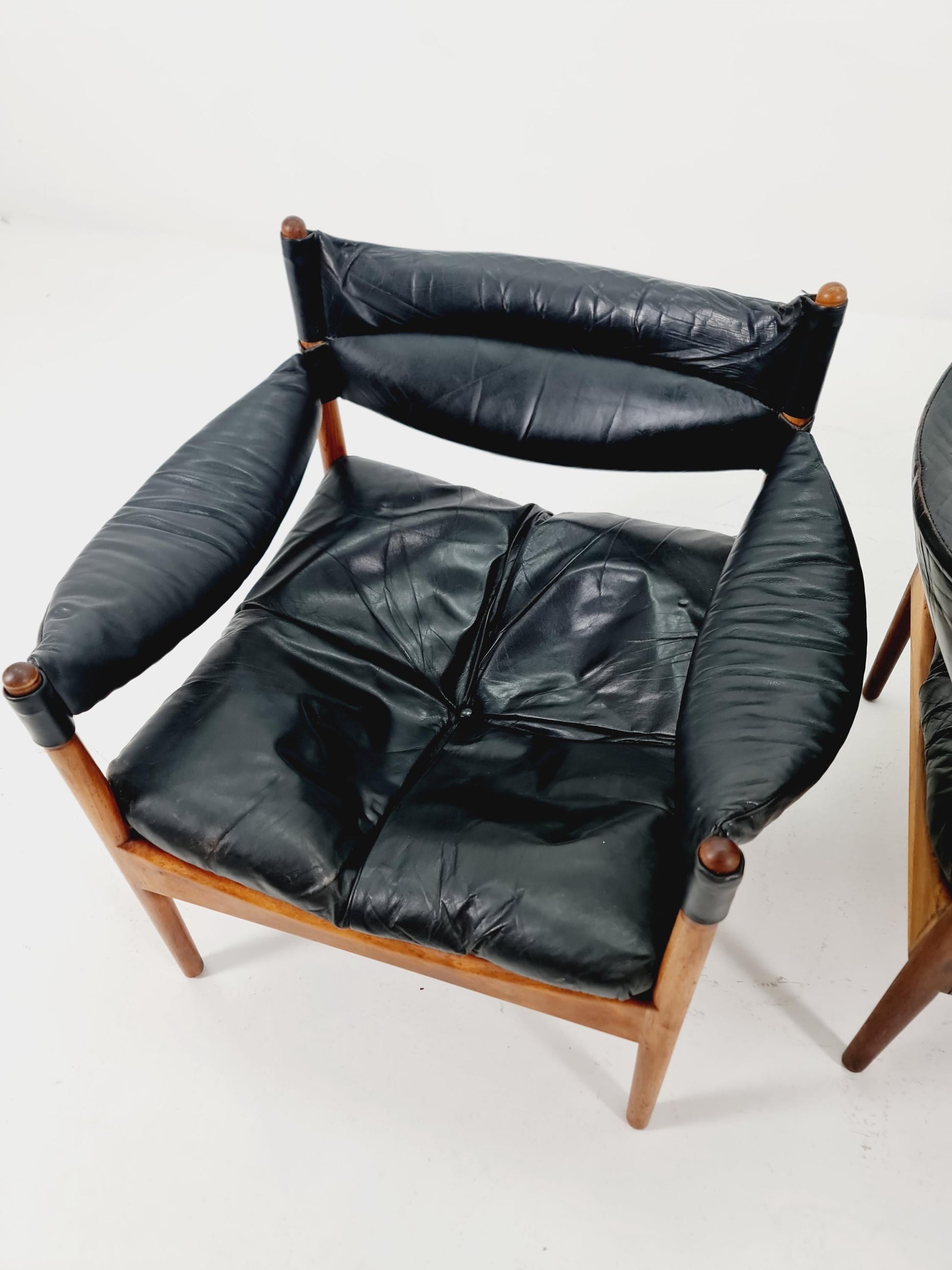 Mid-Century Rosewood Arm Chair by Christian Vedel “Modus” for Willadsen Møbelfabrik, 1960s Set of 2