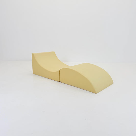 MCM Talamo Italia “Andreina” Folding Bed – Single Bed / Chaise Longue – 1990s Italian Design