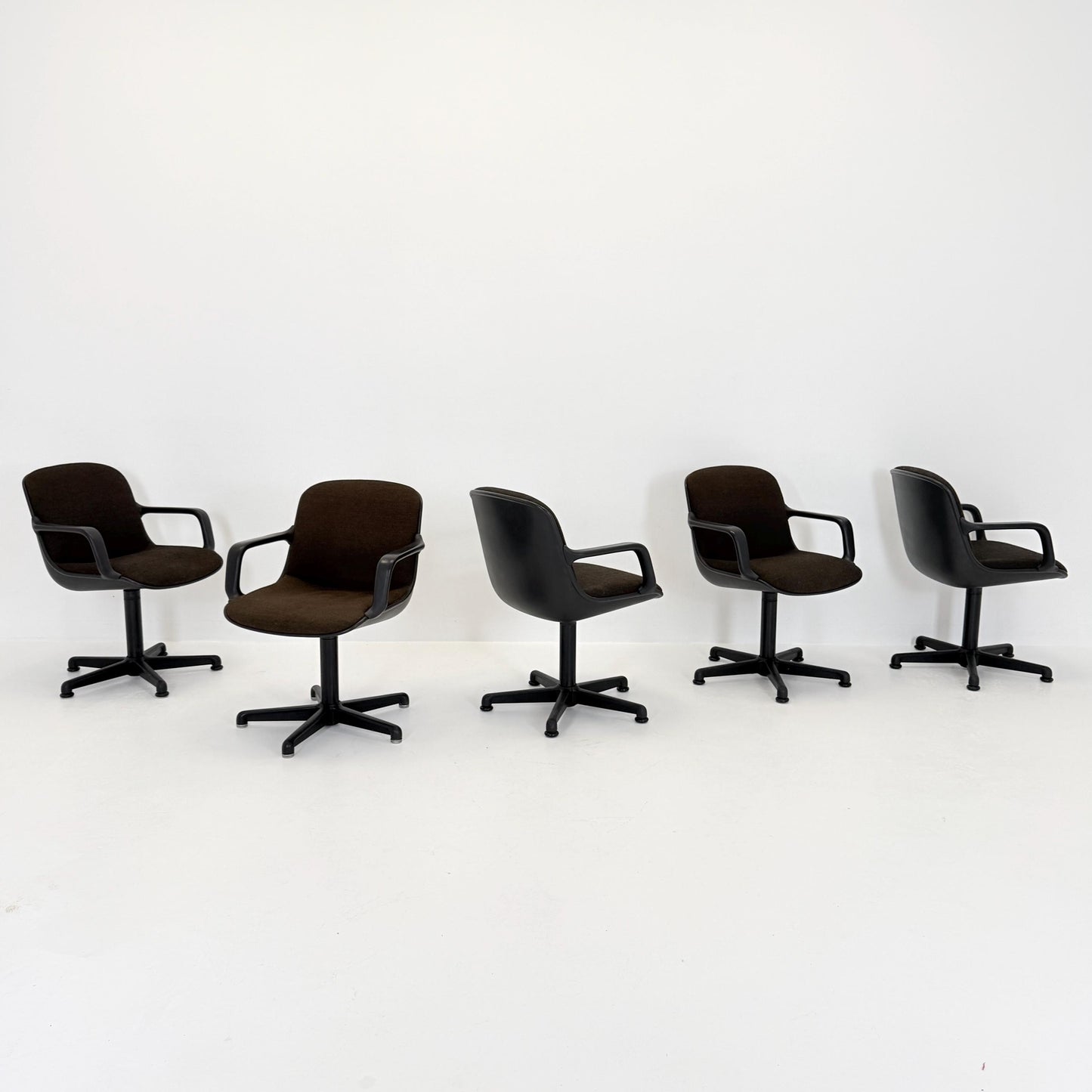 1 of 5 Mid-Century Modern, Desk - Office Chair – by Charles Pollock for Comforto Germany 1970s