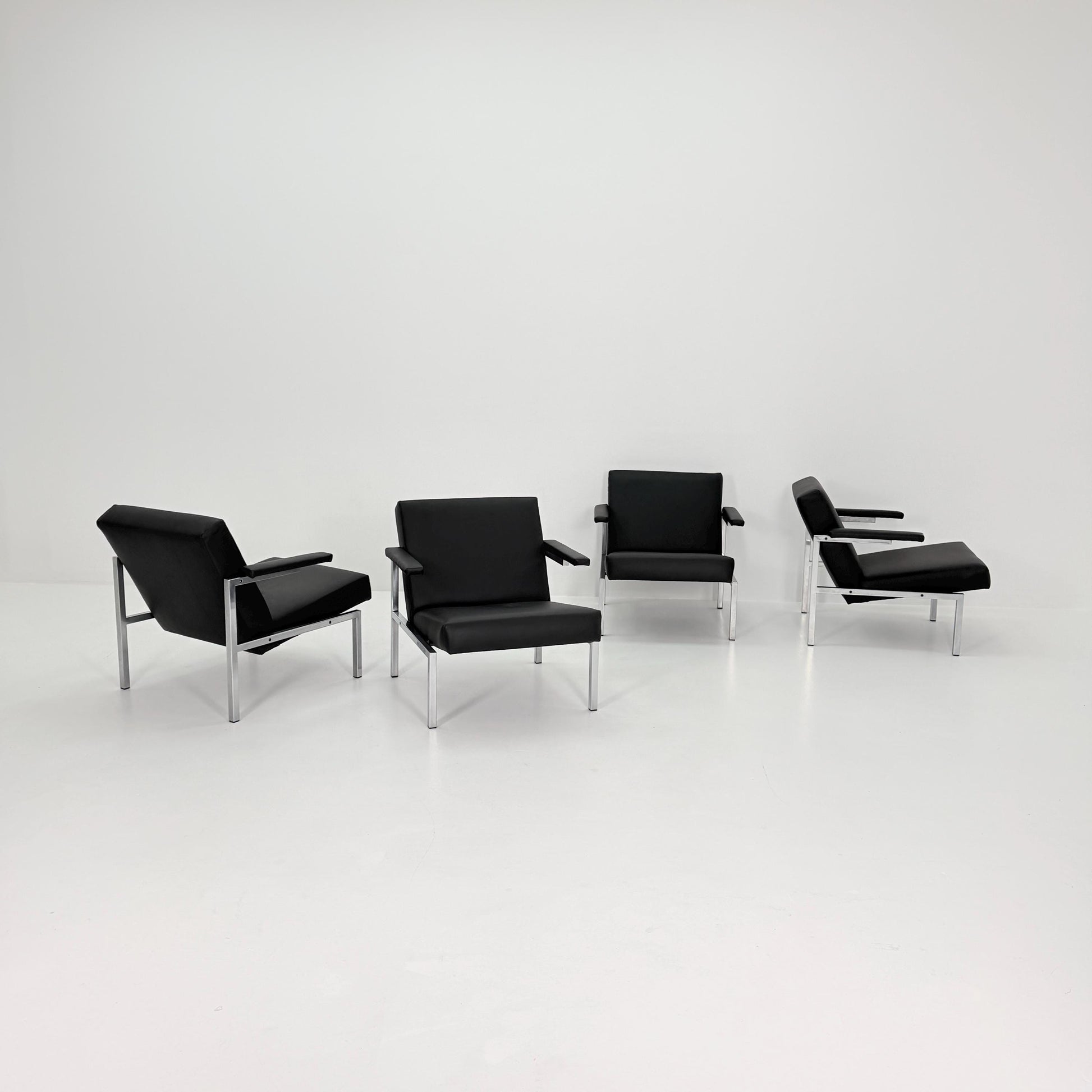 1 of 4 Mid Century Lounge Chair by Martin Visser for Spectrum, Netherlands 1960s