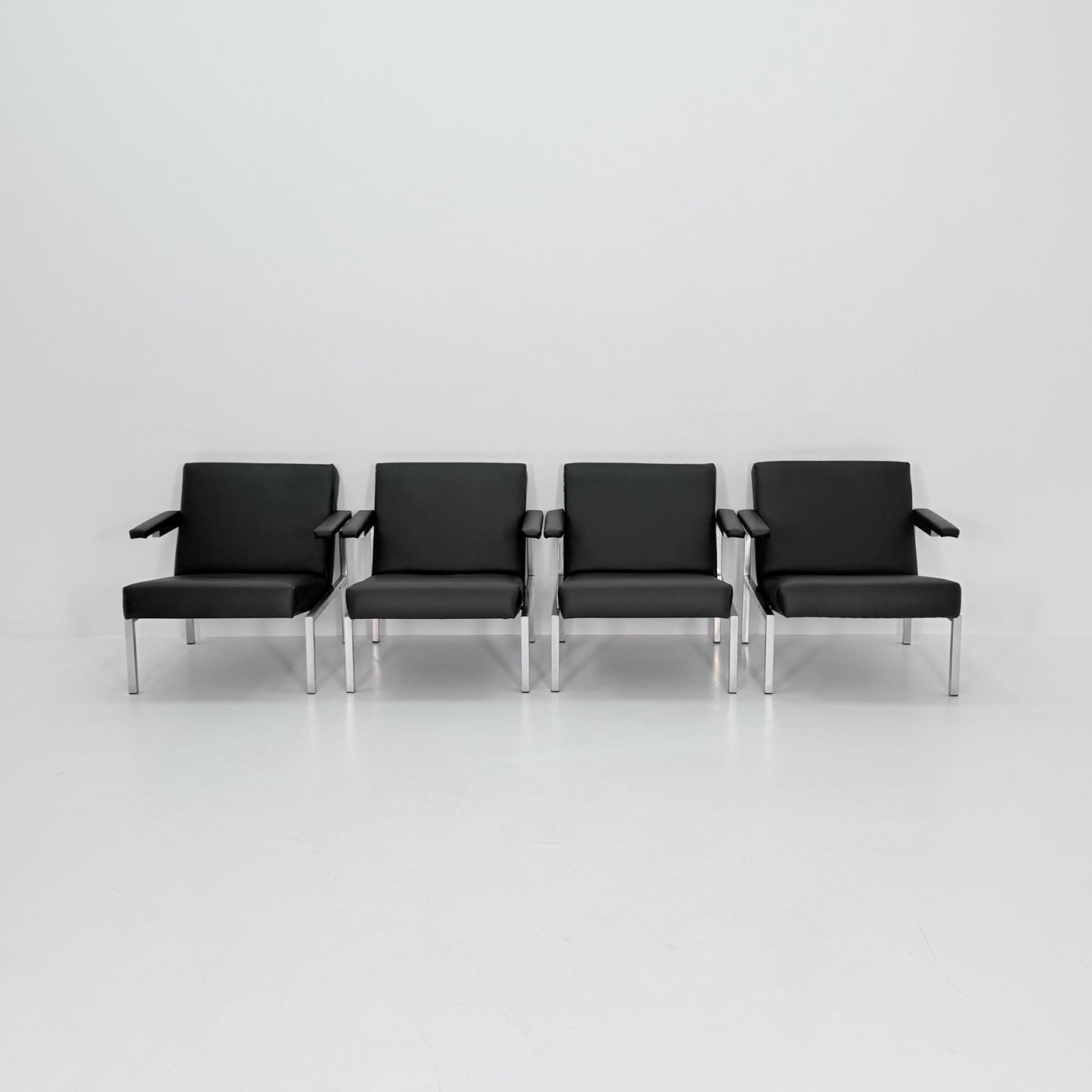 1 of 4 Mid Century Lounge Chair by Martin Visser for Spectrum, Netherlands 1960s