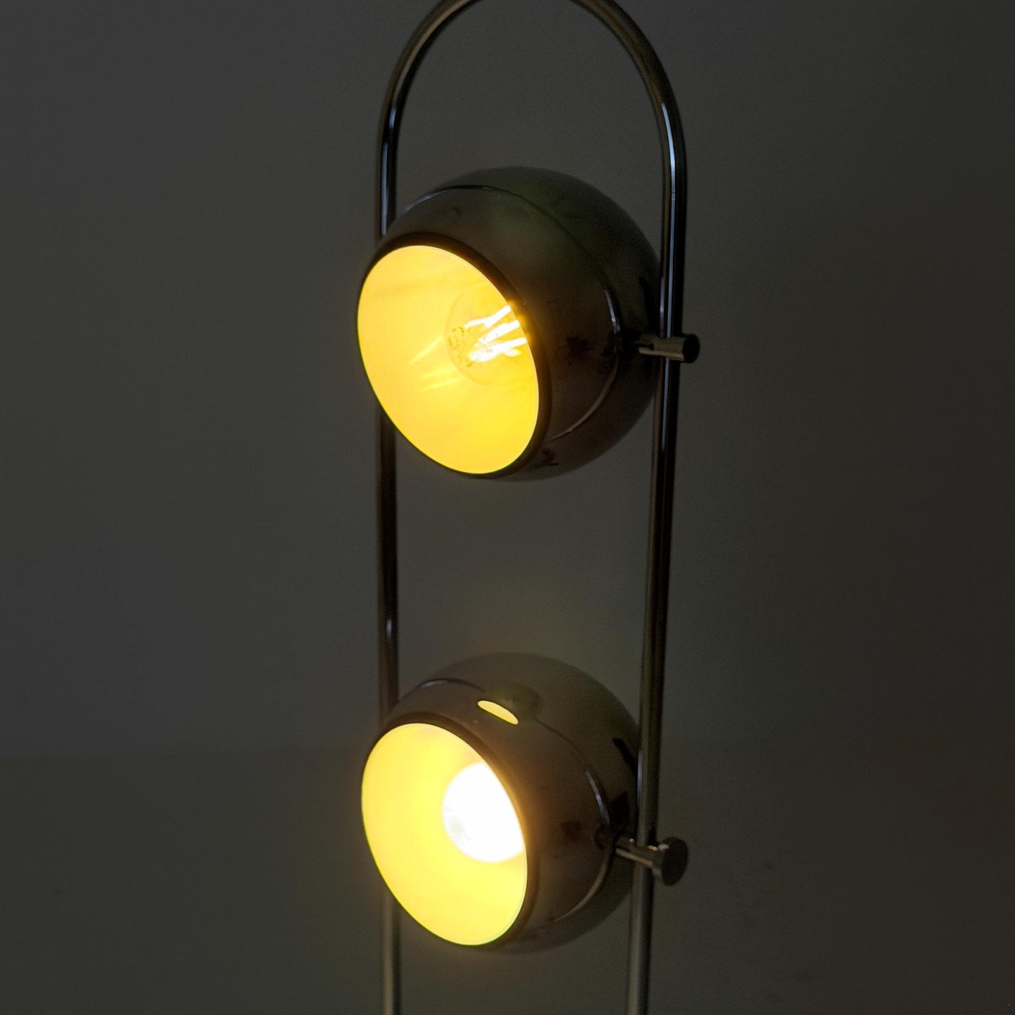 Mid Century Chrome Floor Lamp by Goffredo Reggiani for Reggiani, Italy 1970s