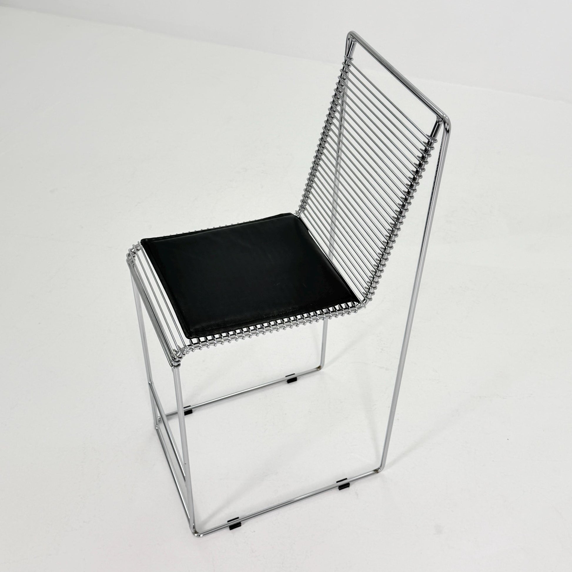 Mid century Postmodern Cross-Cantilever Bar Stool , Germany 1980s