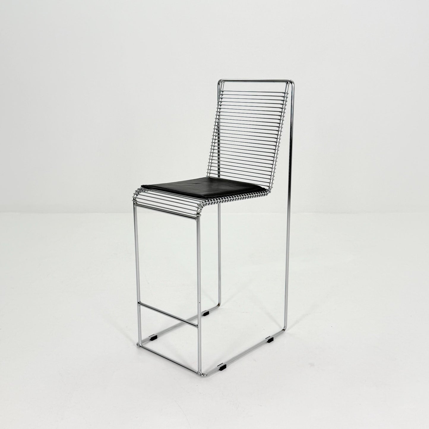 Mid century Postmodern Cross-Cantilever Bar Stool , Germany 1980s