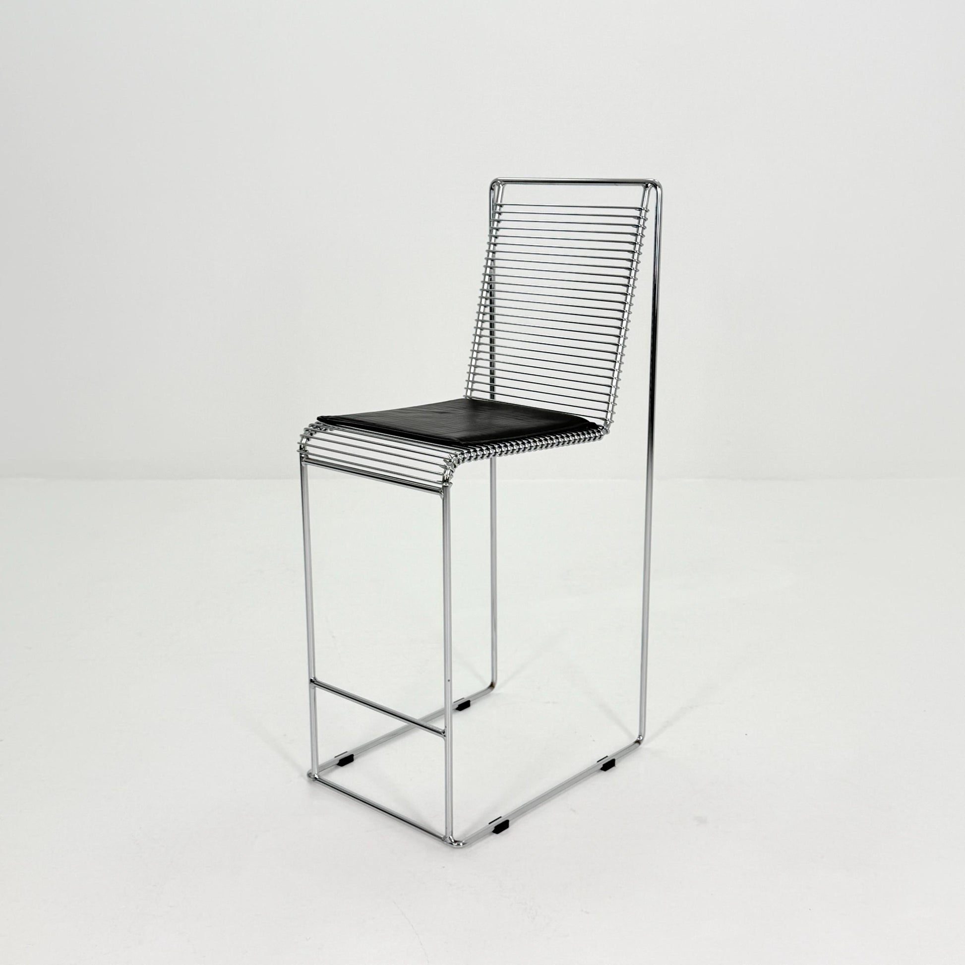 Mid century Postmodern Cross-Cantilever Bar Stool , Germany 1980s