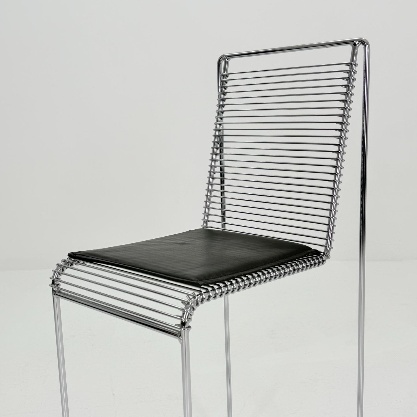 Mid century Postmodern Cross-Cantilever Bar Stool , Germany 1980s