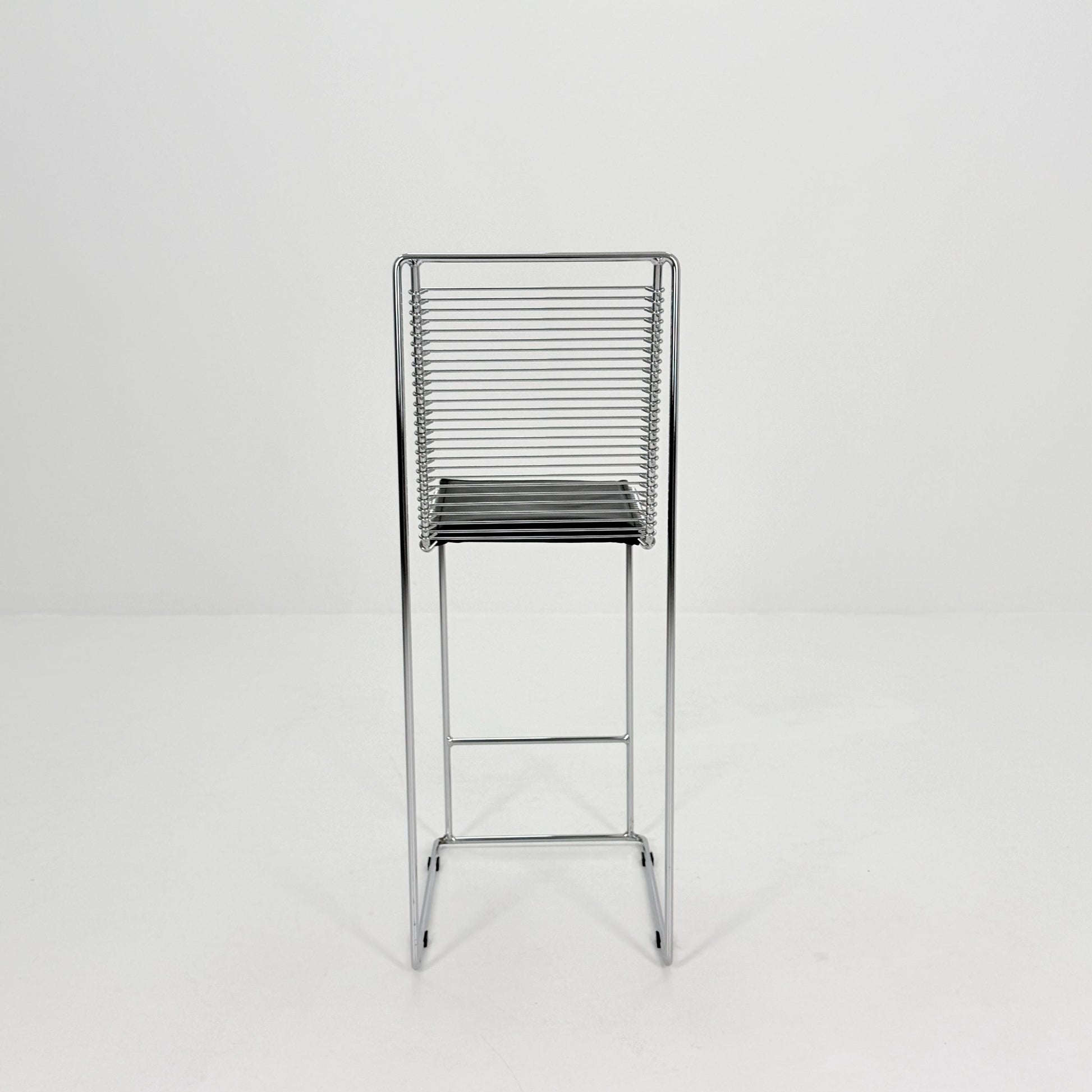 Mid century Postmodern Cross-Cantilever Bar Stool , Germany 1980s