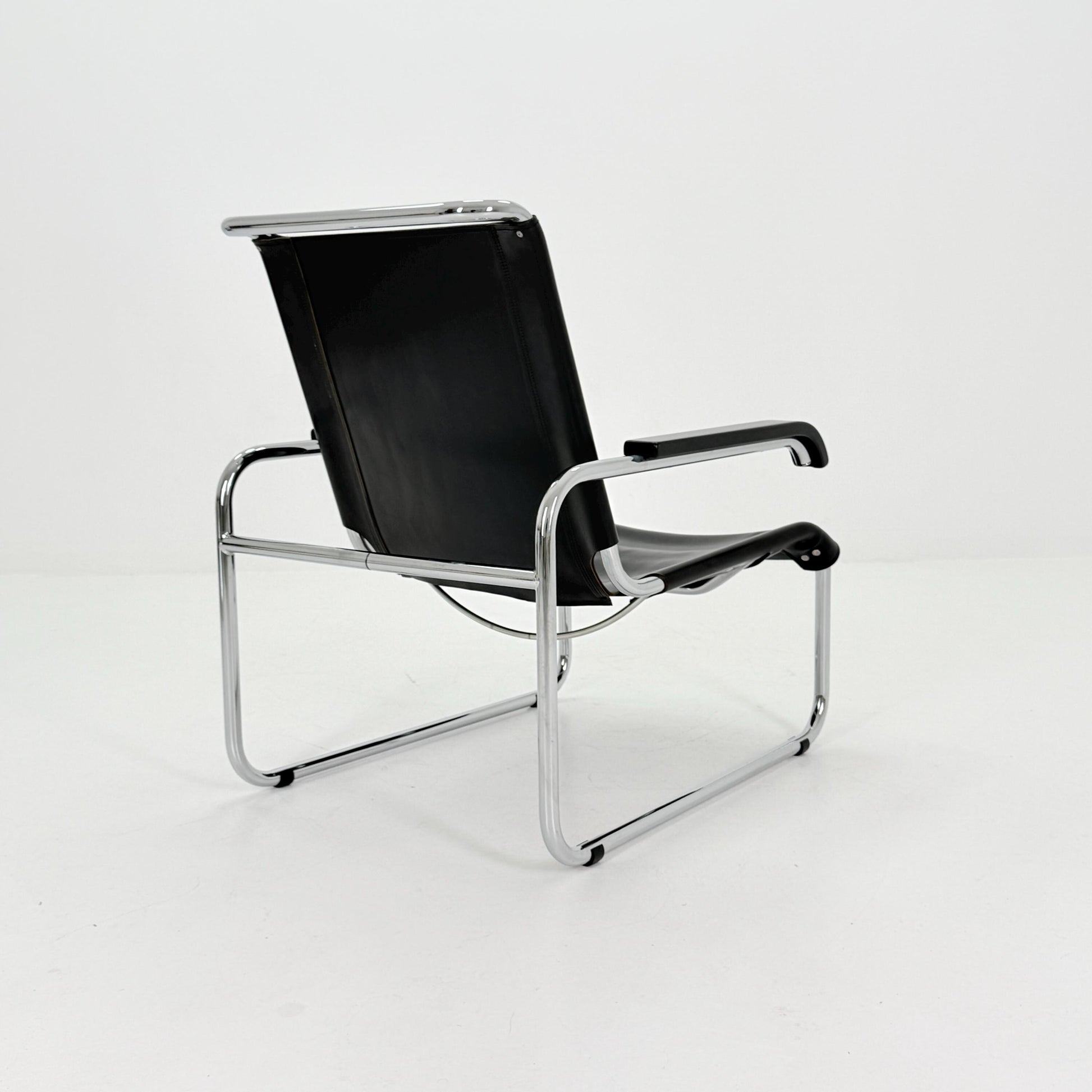 Mid century Bauhaus B35 Lounge Chair by Marcel Breuer for Thonet Germany 1970s