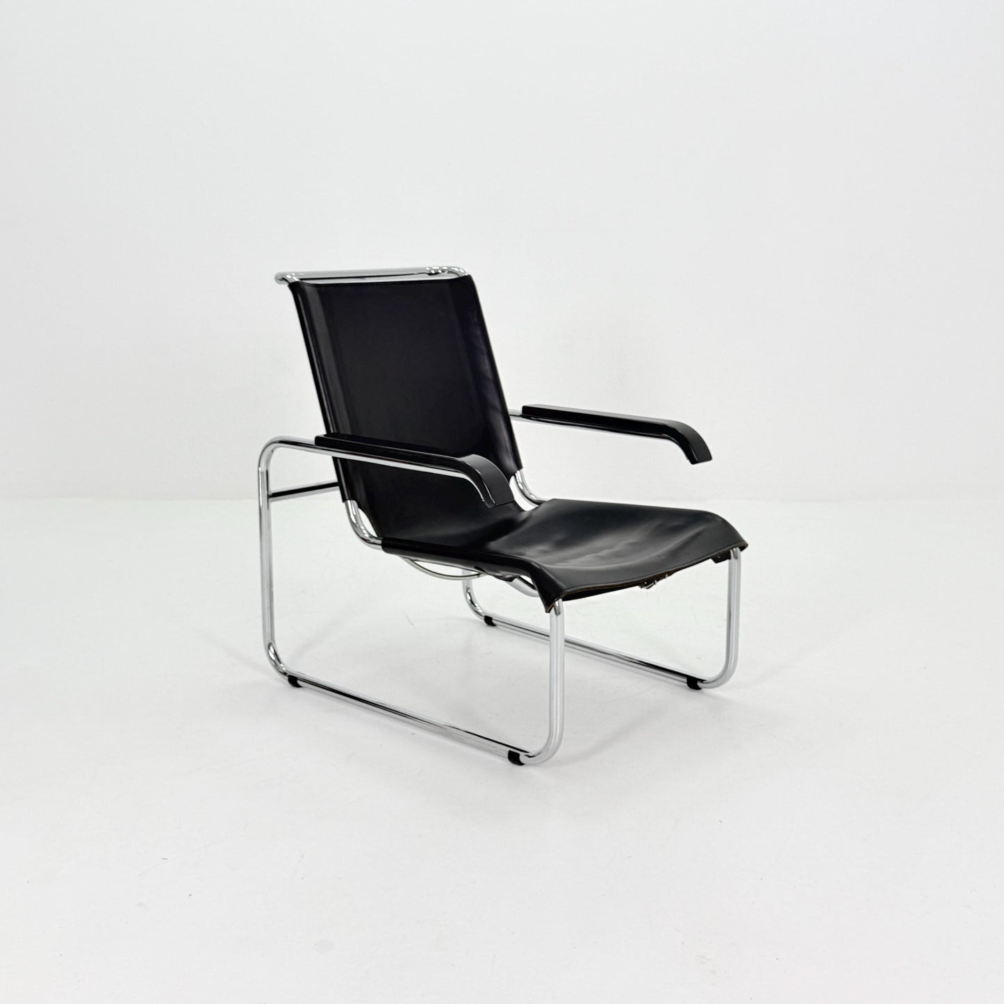 Mid century Bauhaus B35 Lounge Chair by Marcel Breuer for Thonet Germany 1970s
