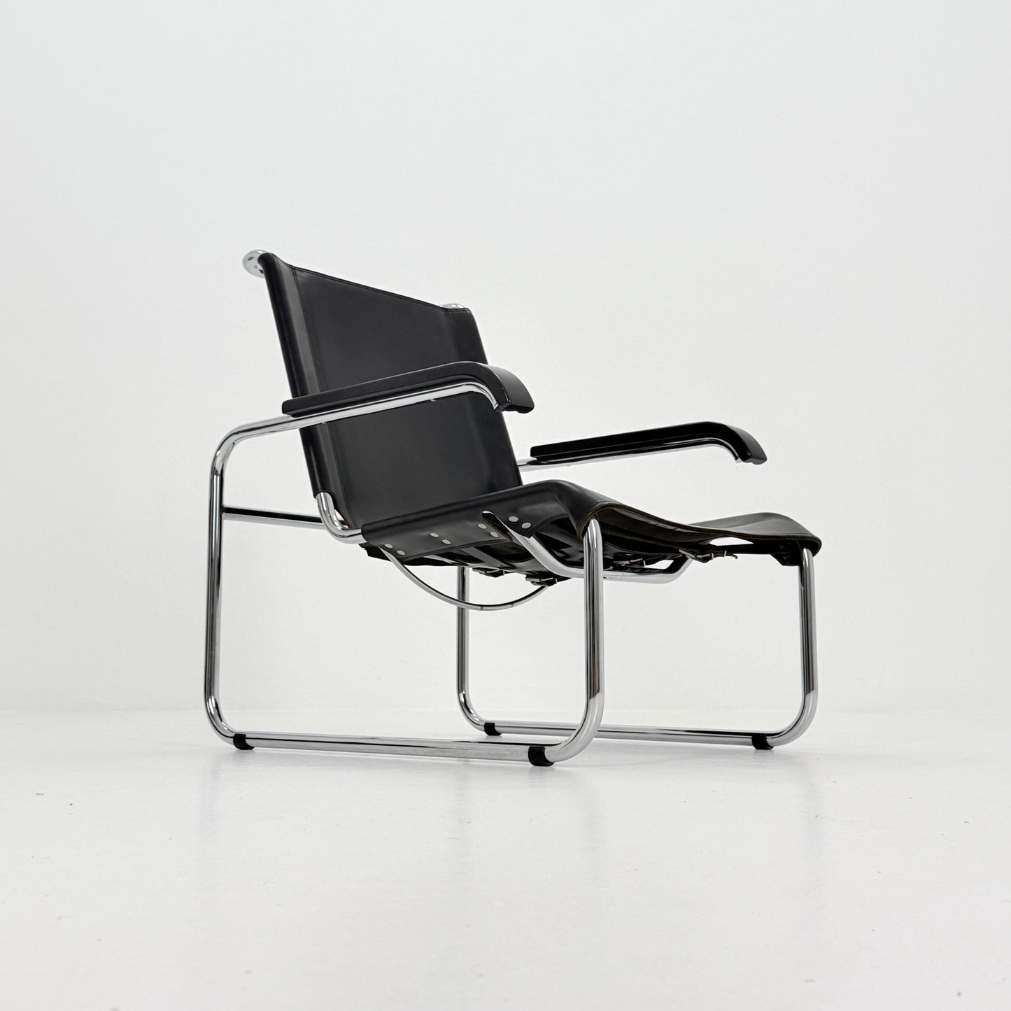 Mid century Bauhaus B35 Lounge Chair by Marcel Breuer for Thonet Germany 1970s
