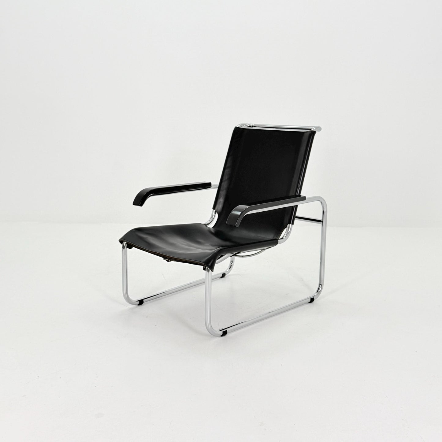 Mid century Bauhaus B35 Lounge Chair by Marcel Breuer for Thonet Germany 1970s