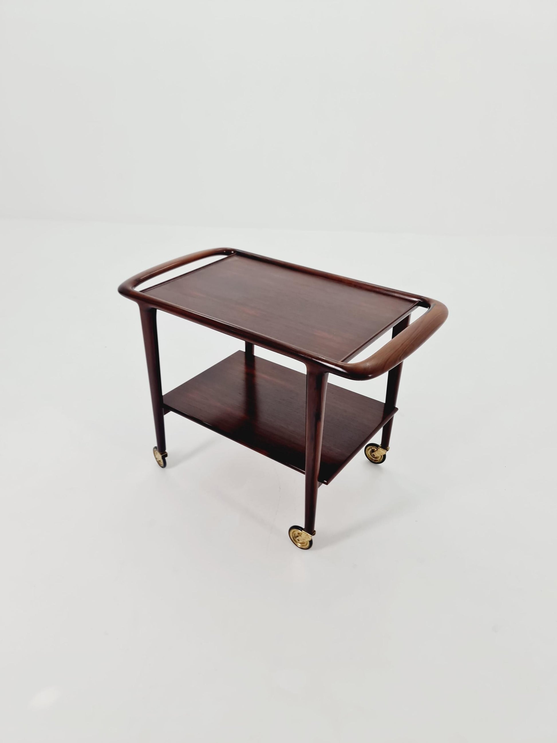 Rare Vintage mid century danish trolly in Rosewood / bar cart By Niels Otto Møller , 1960s