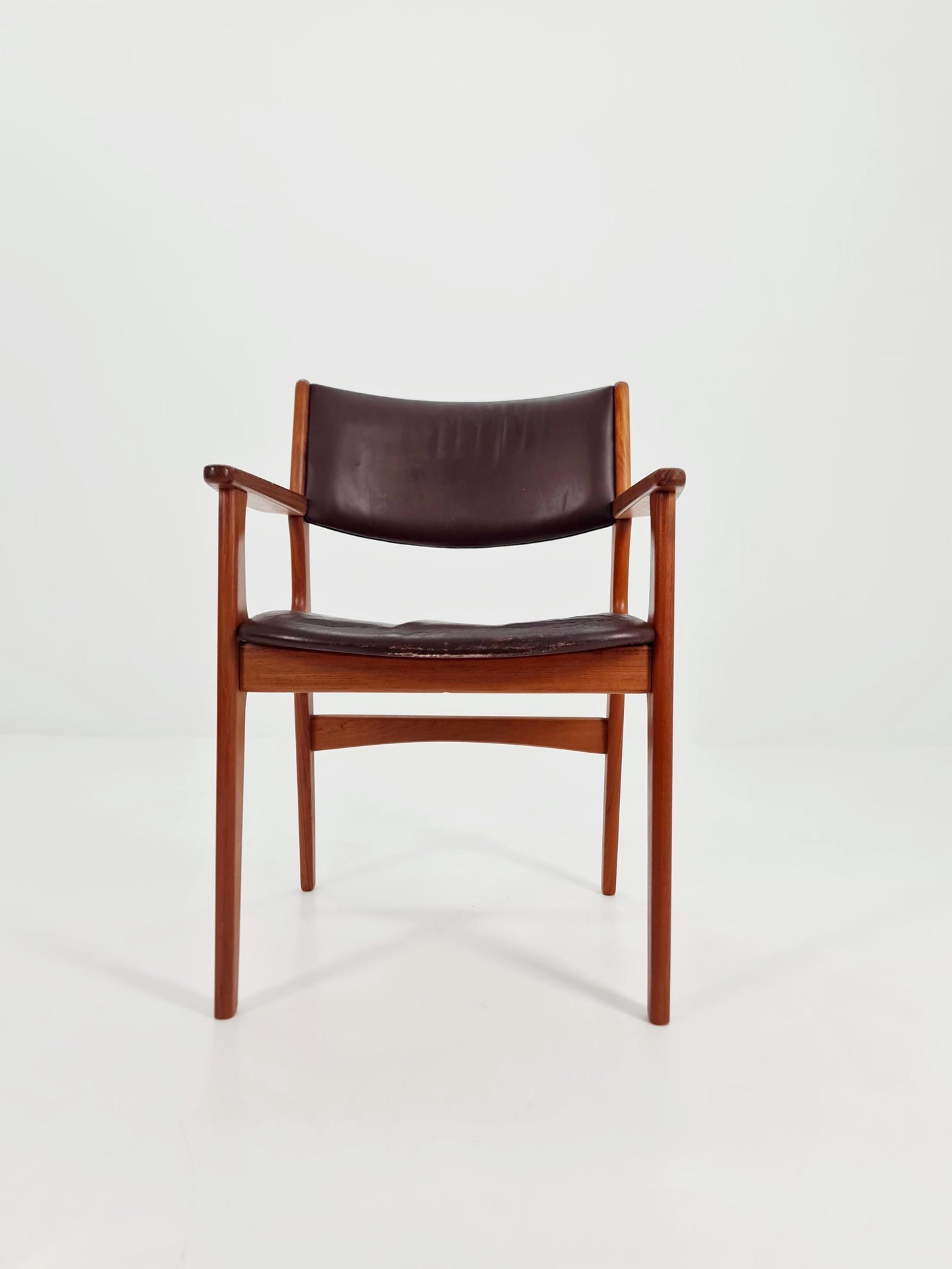 Danish Rare Teak Armchair By Erik Buch for Orum , 1960s