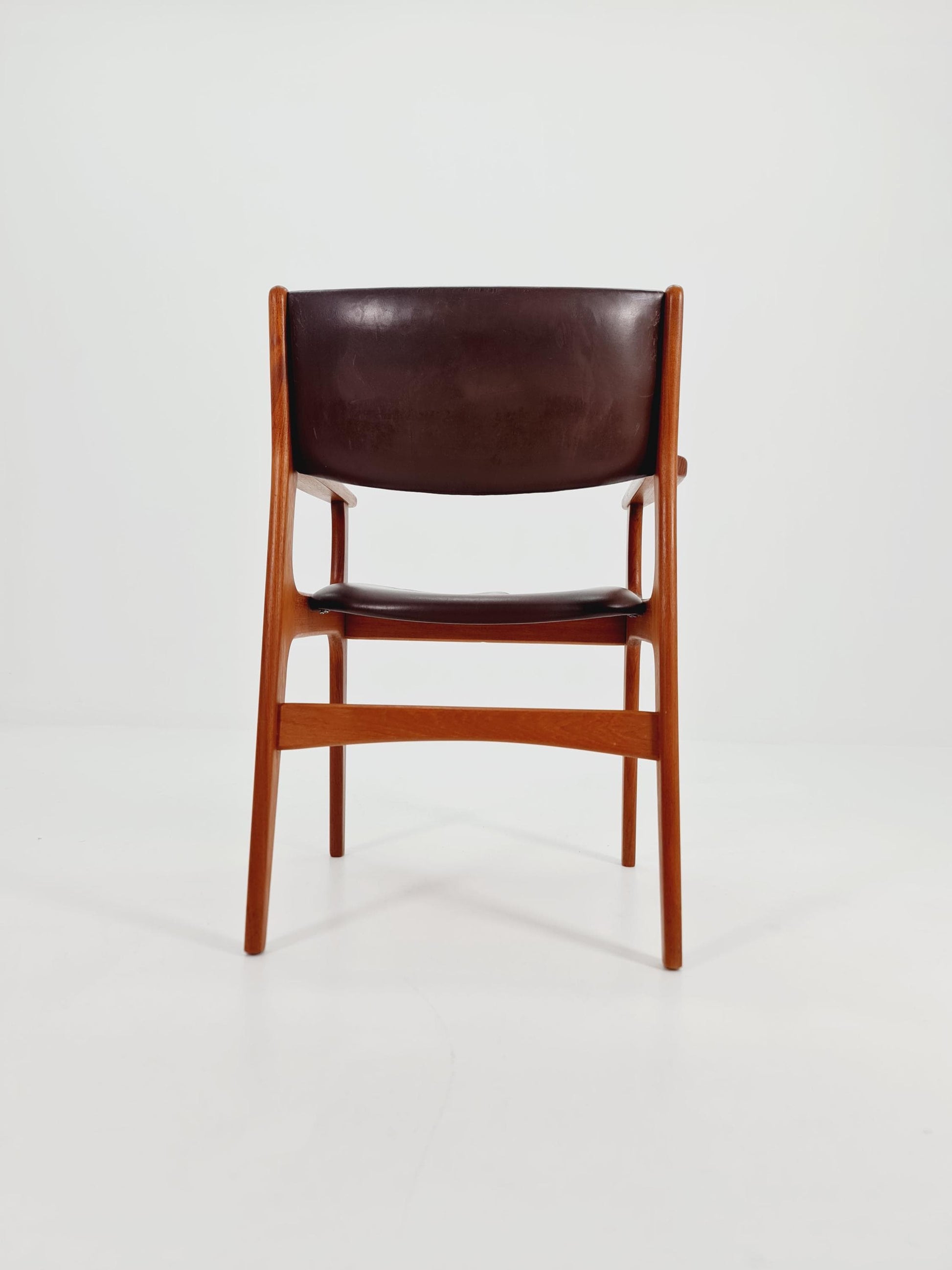 Danish Rare Teak Armchair By Erik Buch for Orum , 1960s