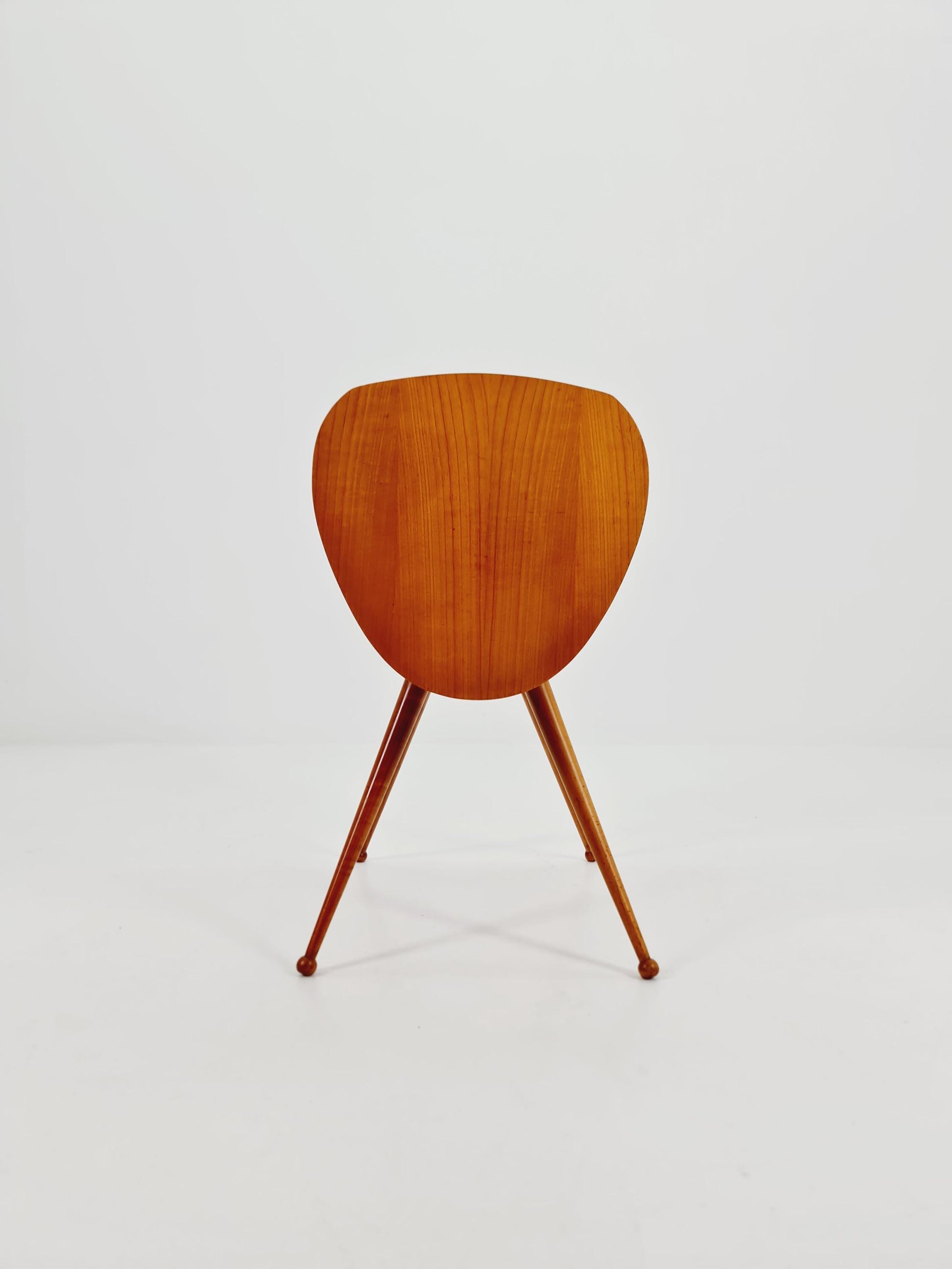 Rare Vintage Ash wood sweing table/ side table/nightstand cabinet, 1960s