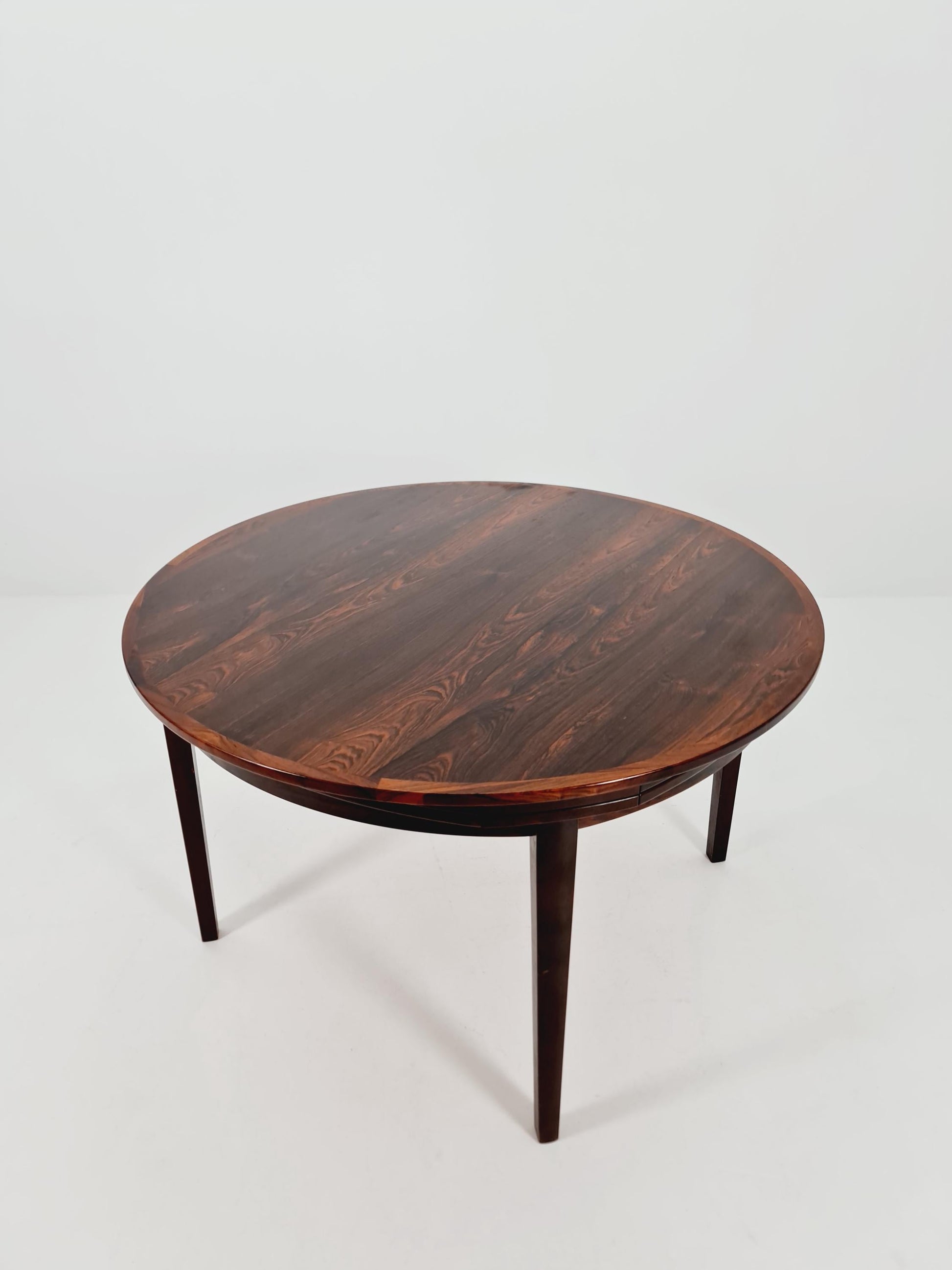 Iconic Danish Mid-Century Modern "Flip-Flap" Lotus Dining Table by Dyrlund 1960s
