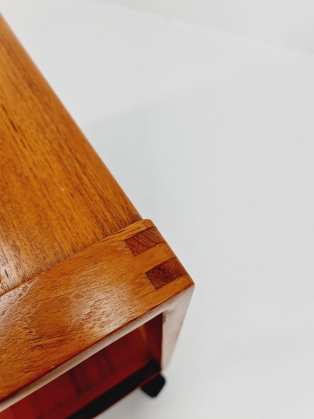 Vintage mid century danish trolley in teak Sideboard / bar cart By Salling Stolefabrik, 1960s