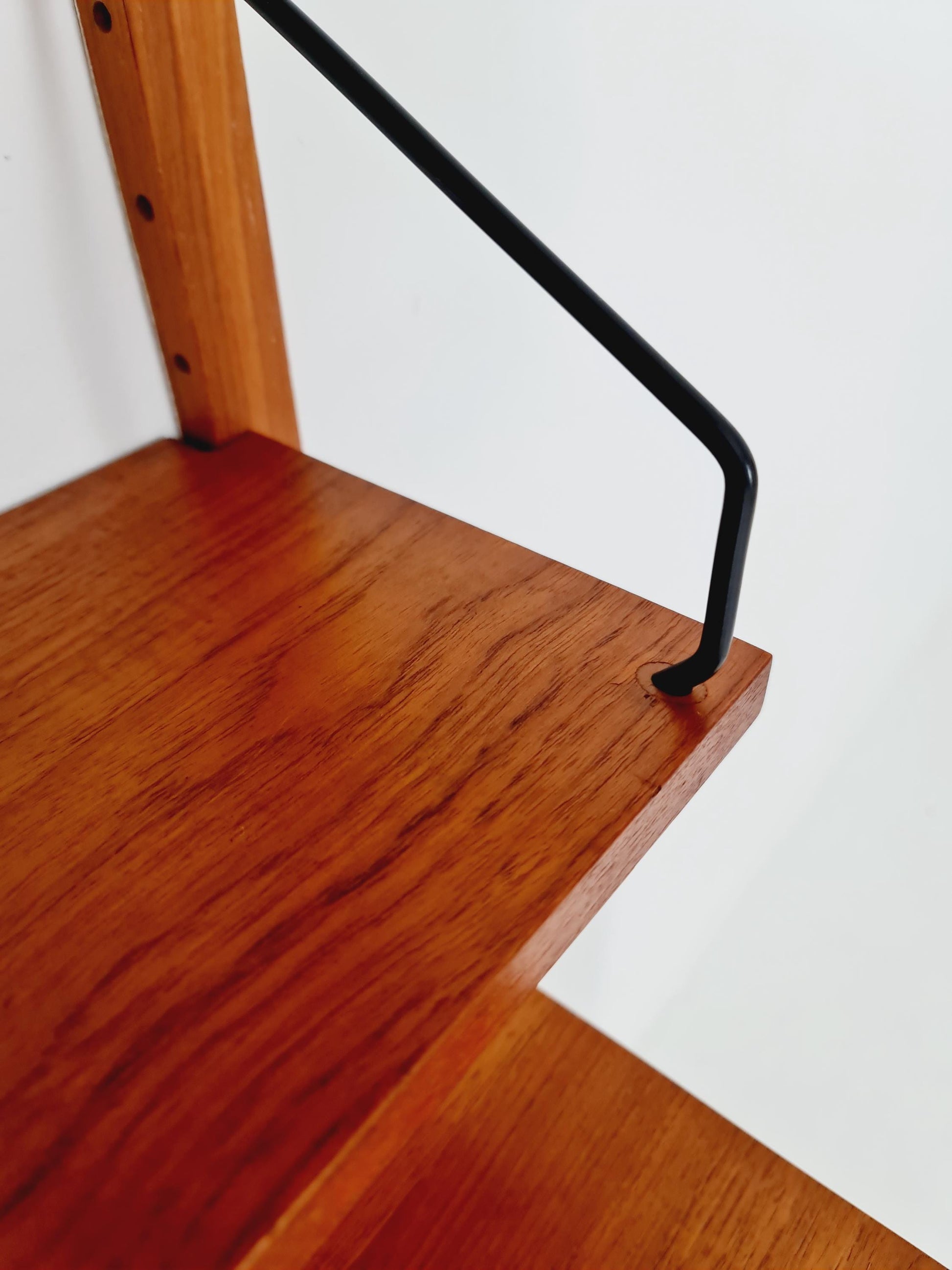 Big Mid century Danish Teak Wall Unit with 5 cabinets by Poul Cadovius for Cado, Denmark, 1960s