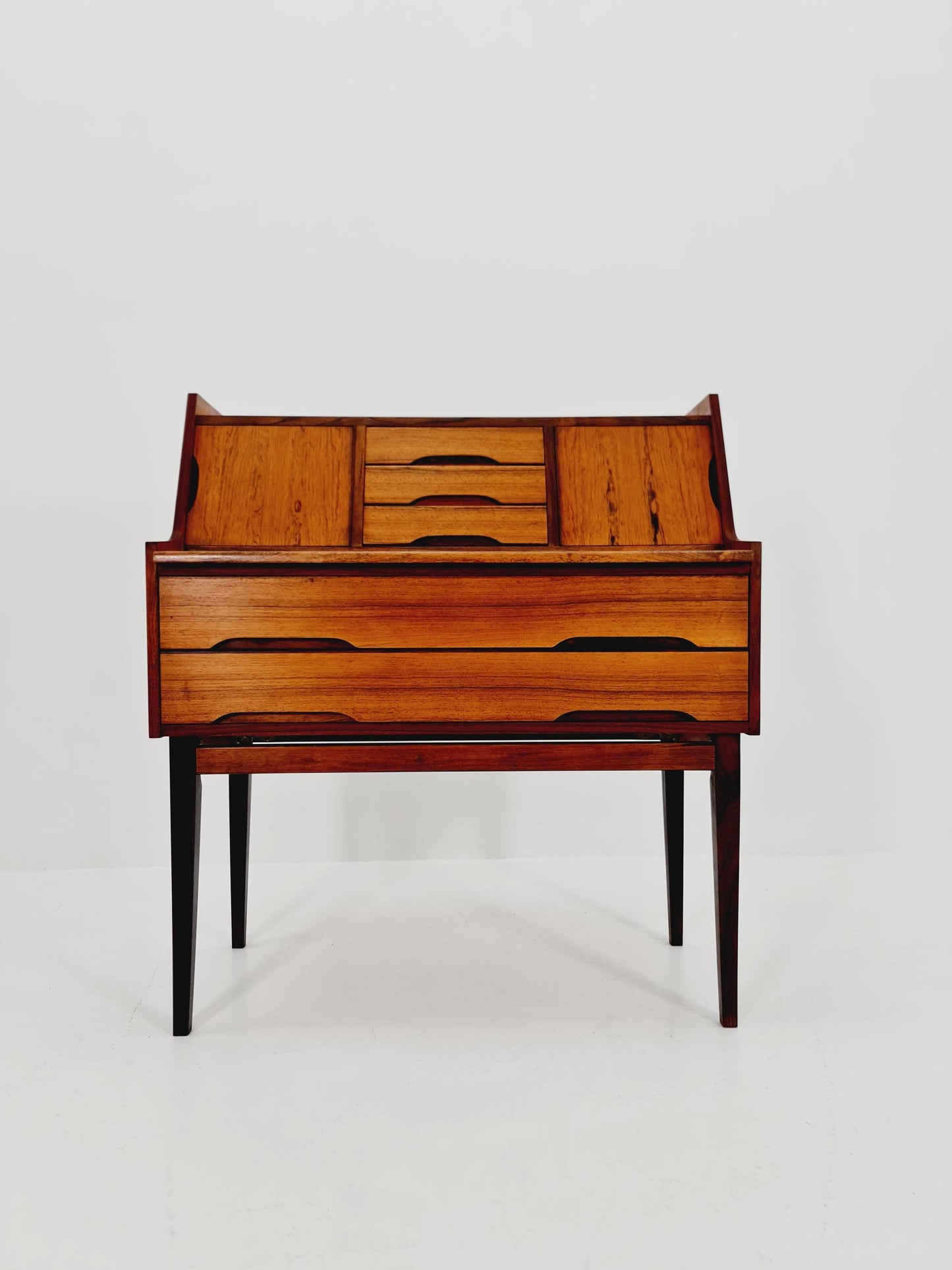 Super Rare Midcentury Secretary Desk Rosewood , Denmark, 1960's