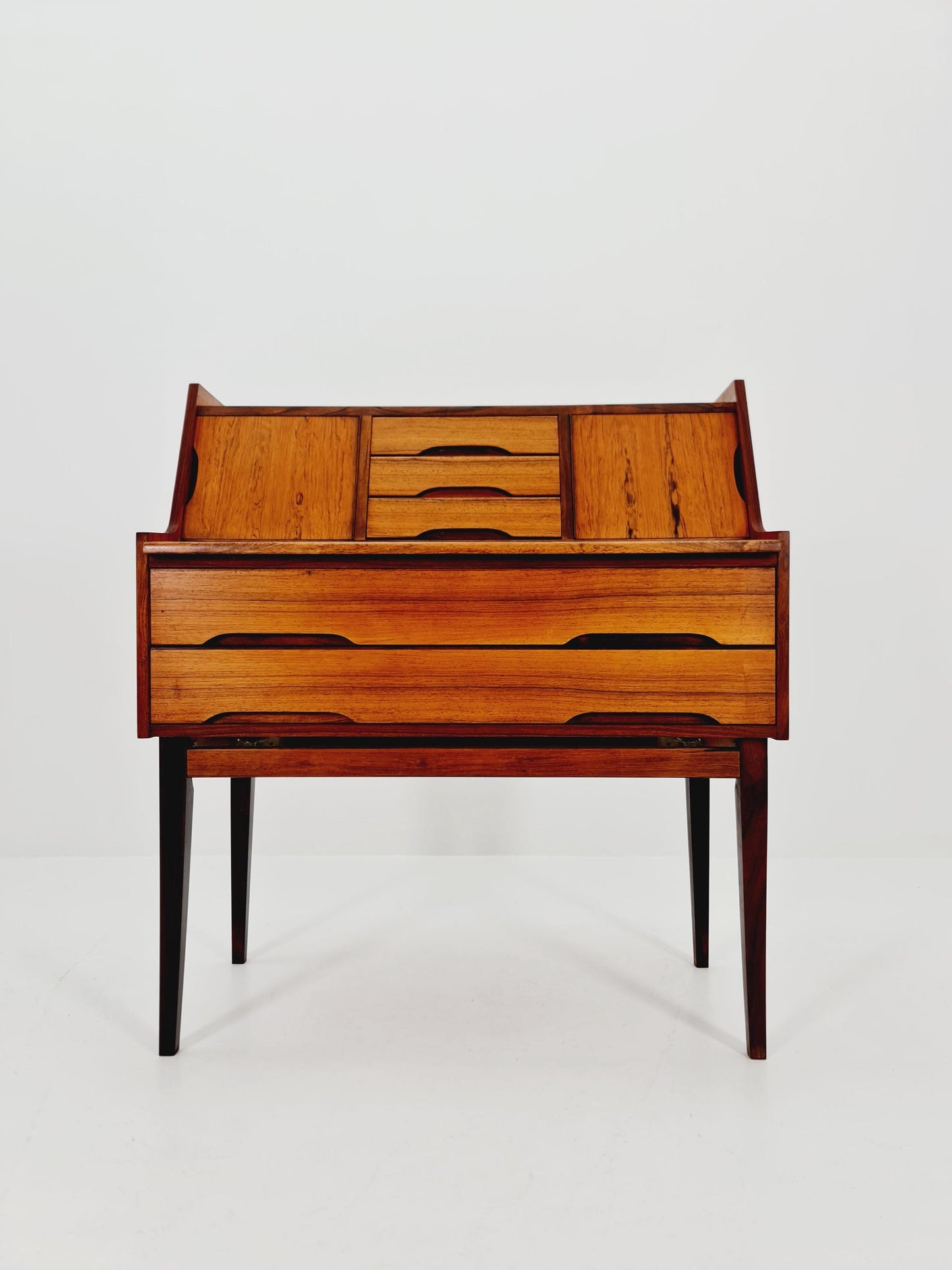 Super Rare Midcentury Secretary Desk Rosewood , Denmark, 1960's