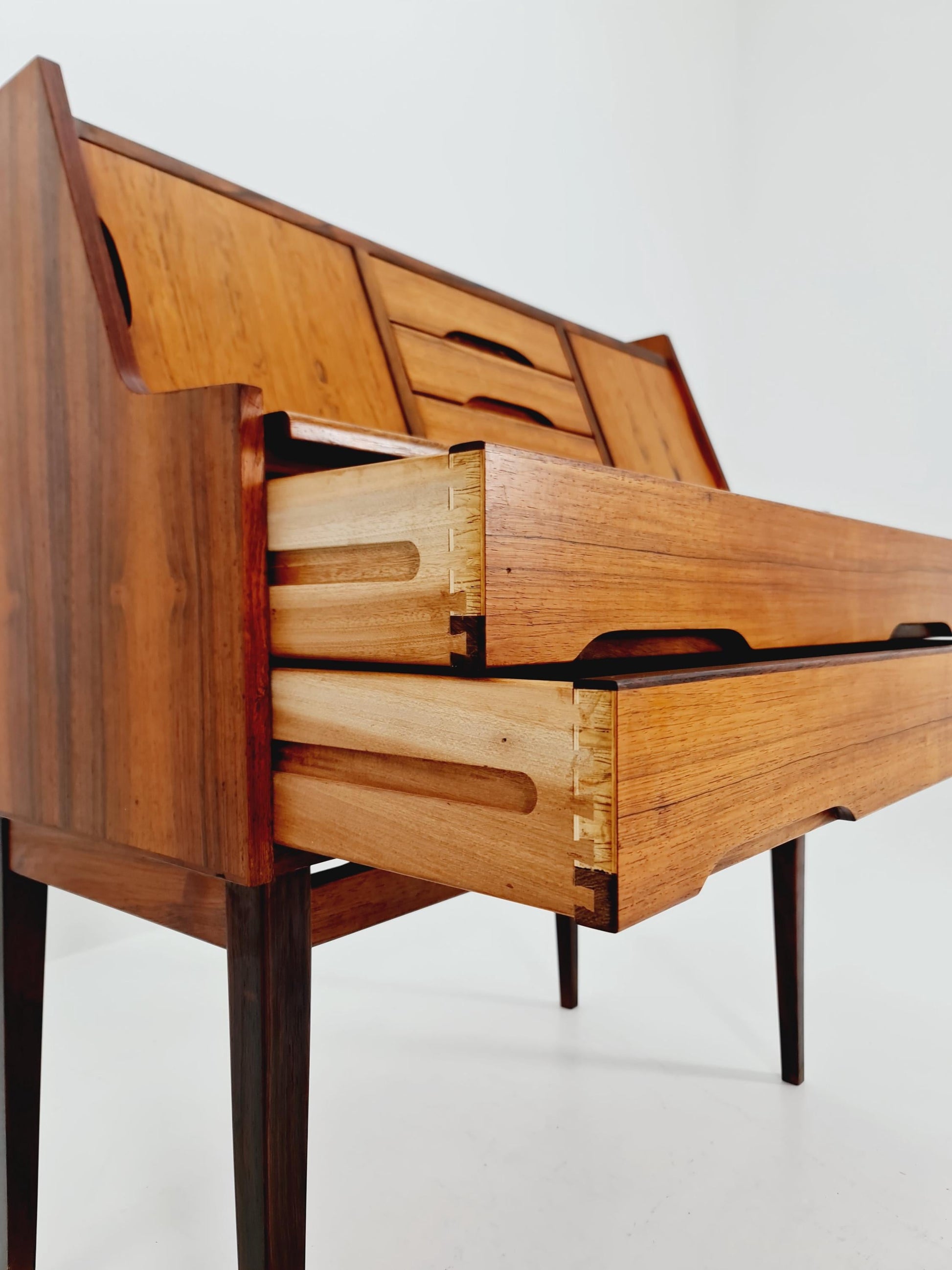 Super Rare Midcentury Secretary Desk Rosewood , Denmark, 1960's